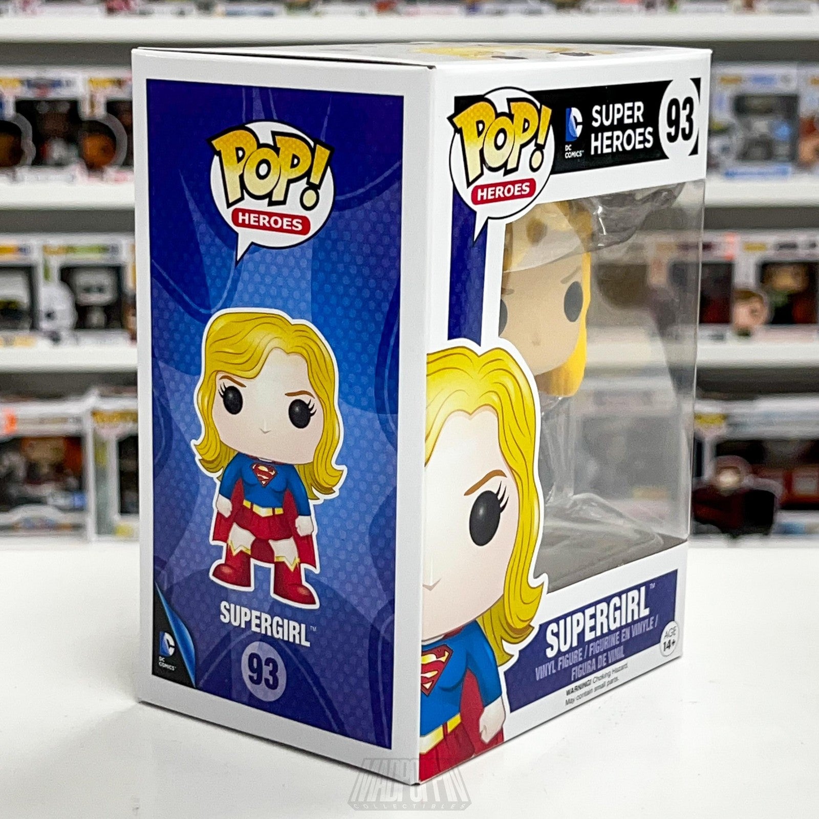 Funko Pop Heroes Supergirl 93 DC Comics Vinyl Figure New Box Collectible Gift