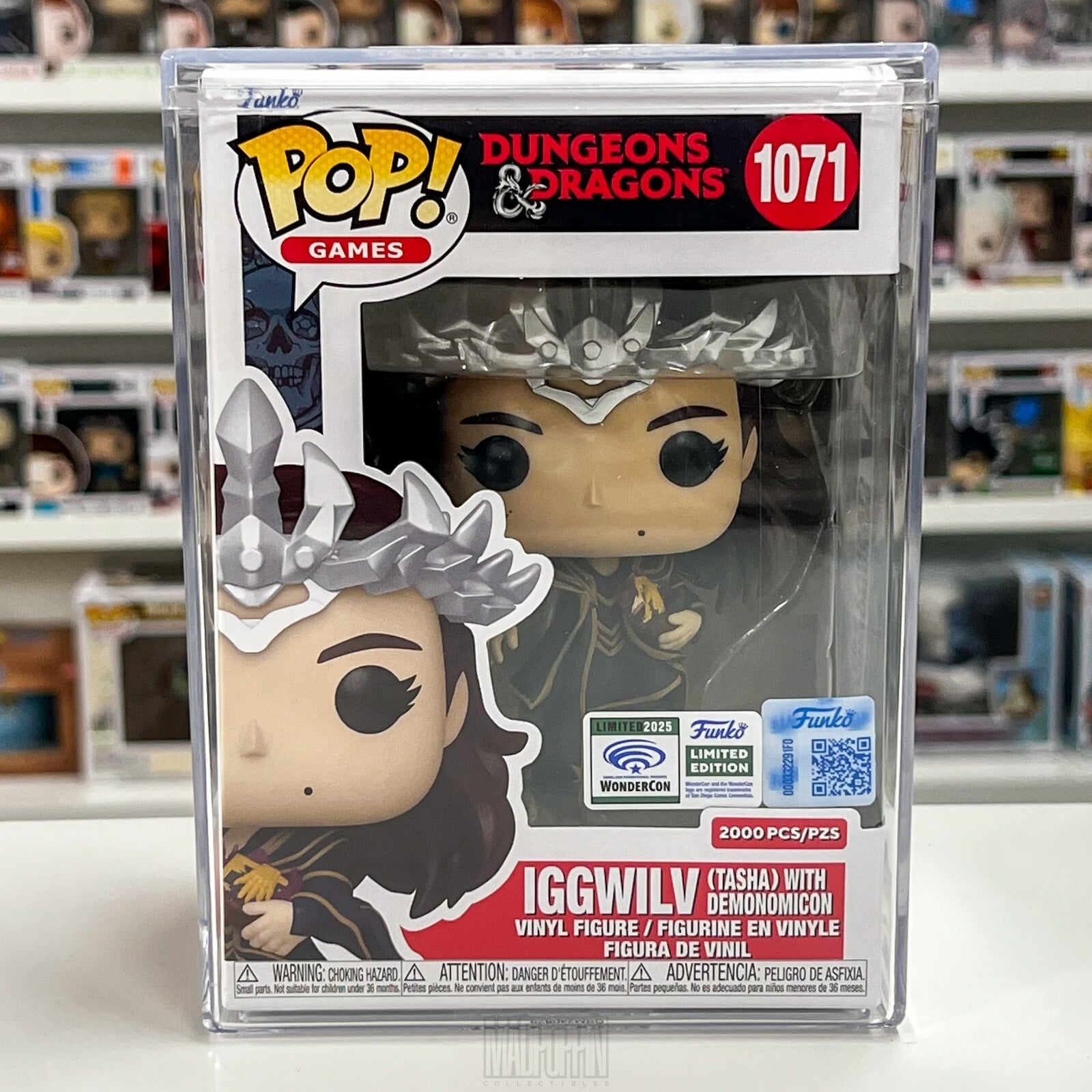 Funko Pop Dungeons Dragons Iggwilv Tasha 1071 Wondercon 2025 Games 2000pcs