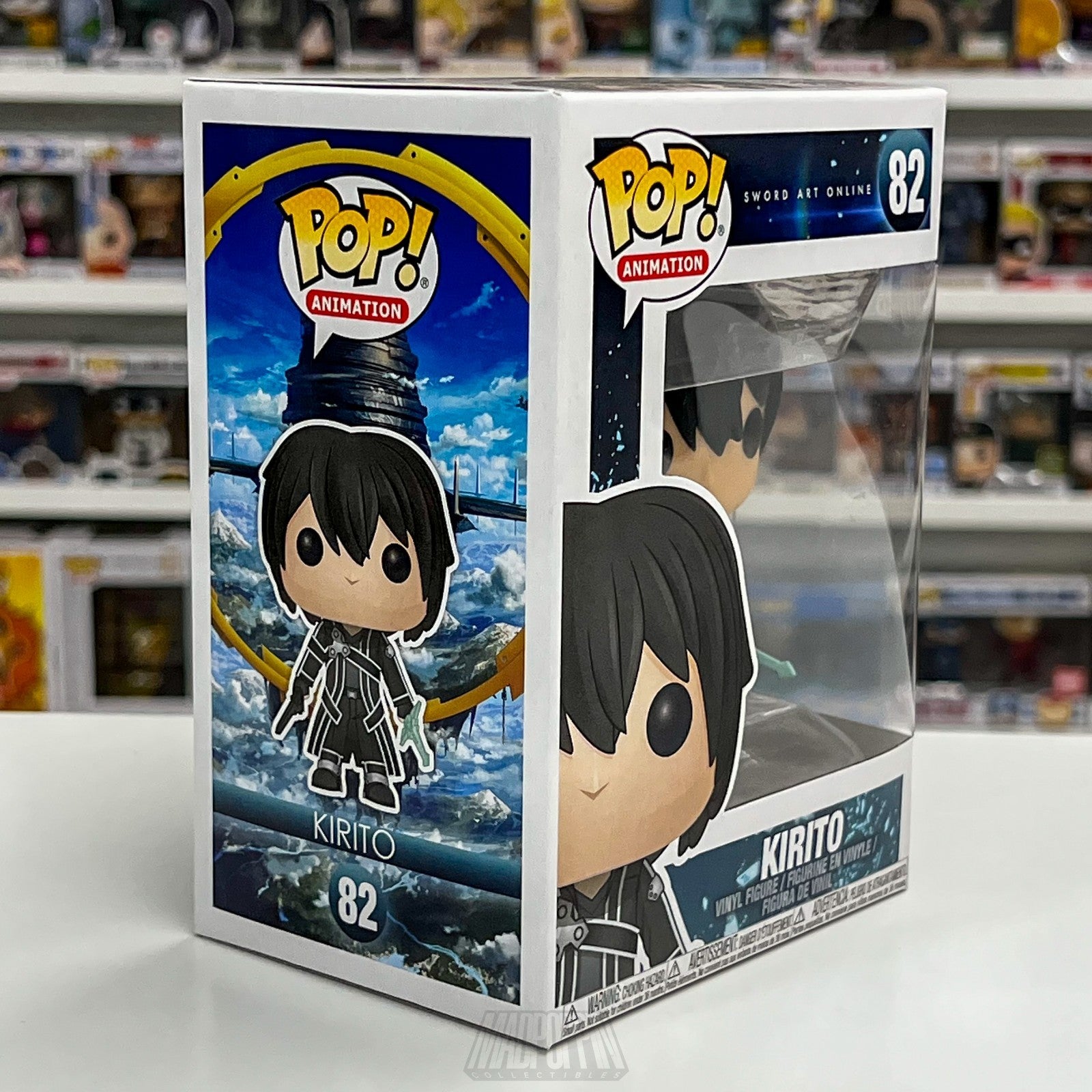 Funko Pop Anime Sword Art Online Kirito 82 Japanese Animation Manga