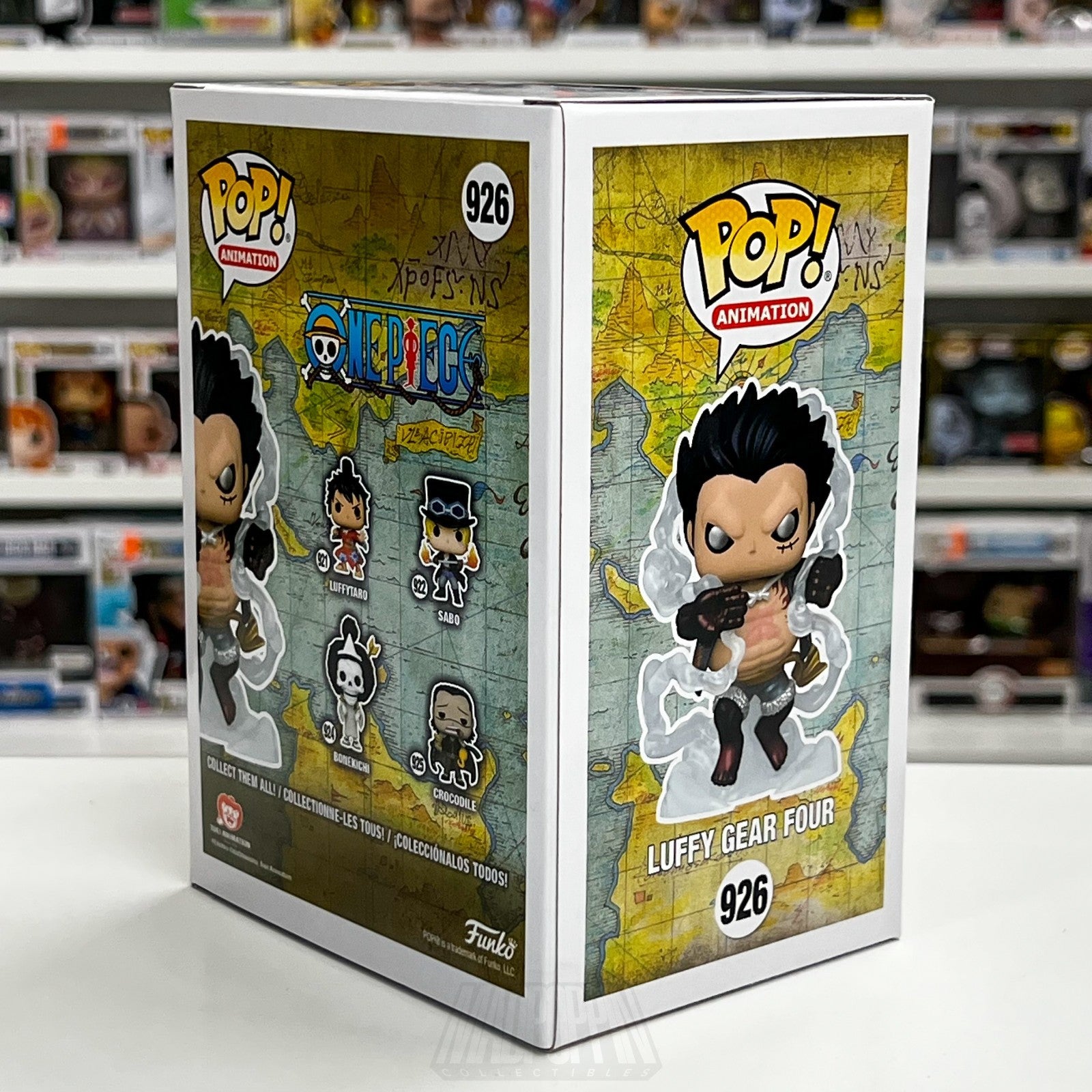 Funko Pop Anime One Piece Luffy Gear Four Chalice Metallic 926 Vinyl Figure Toy4