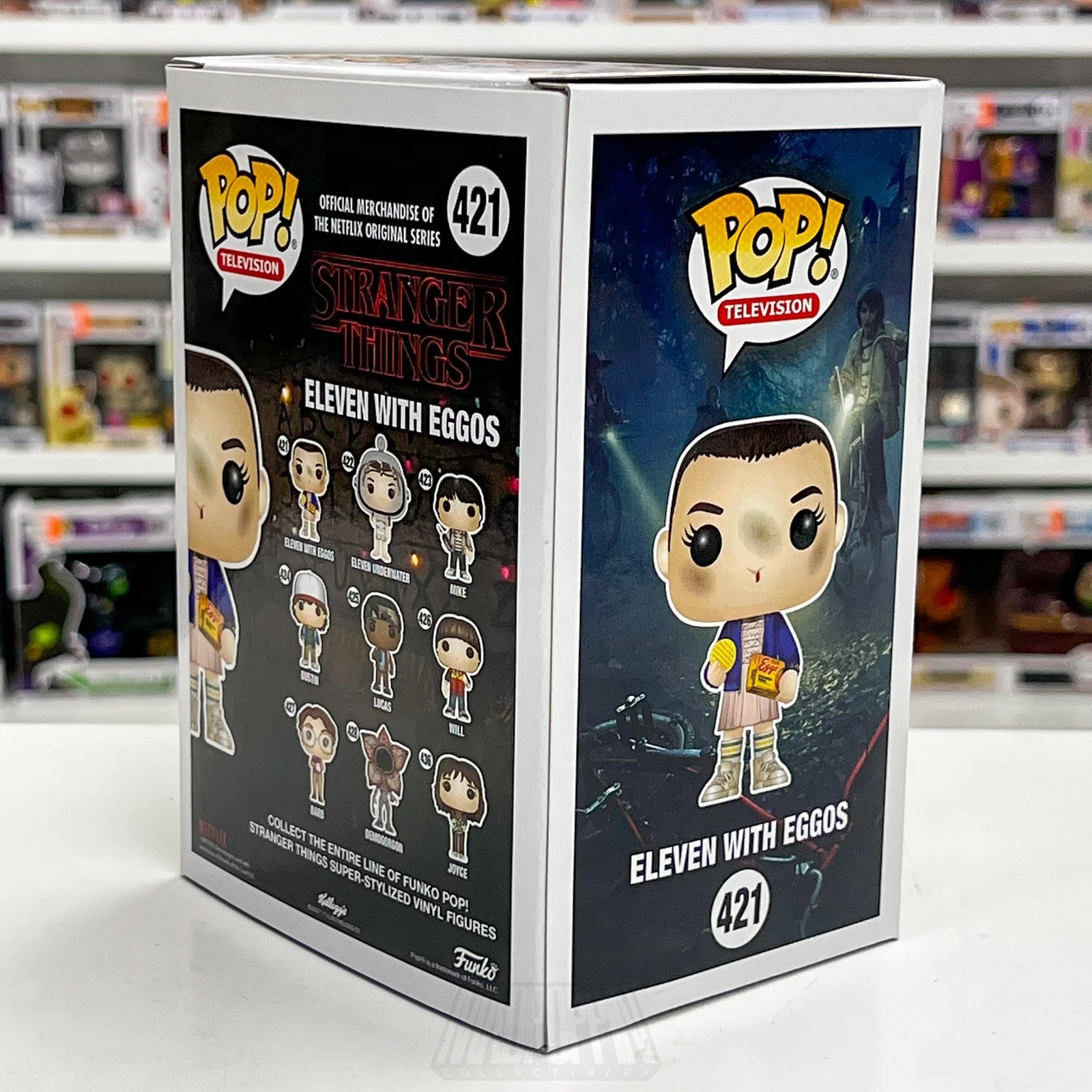Funko Pop Television Stranger Things Eleven With Eggos 421 Vinyl Figure Horror4