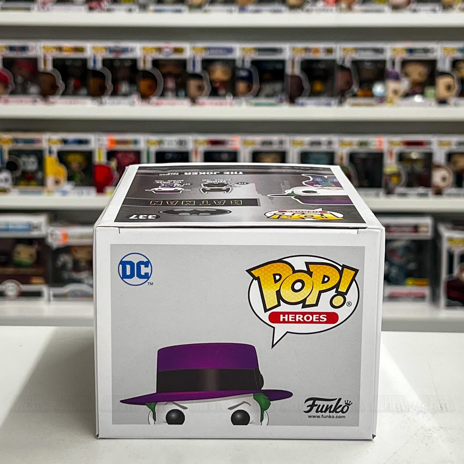 Funko Pop Heroes Batman 337 The Joker 1989 DC Comics Vinyl Figure Collectible