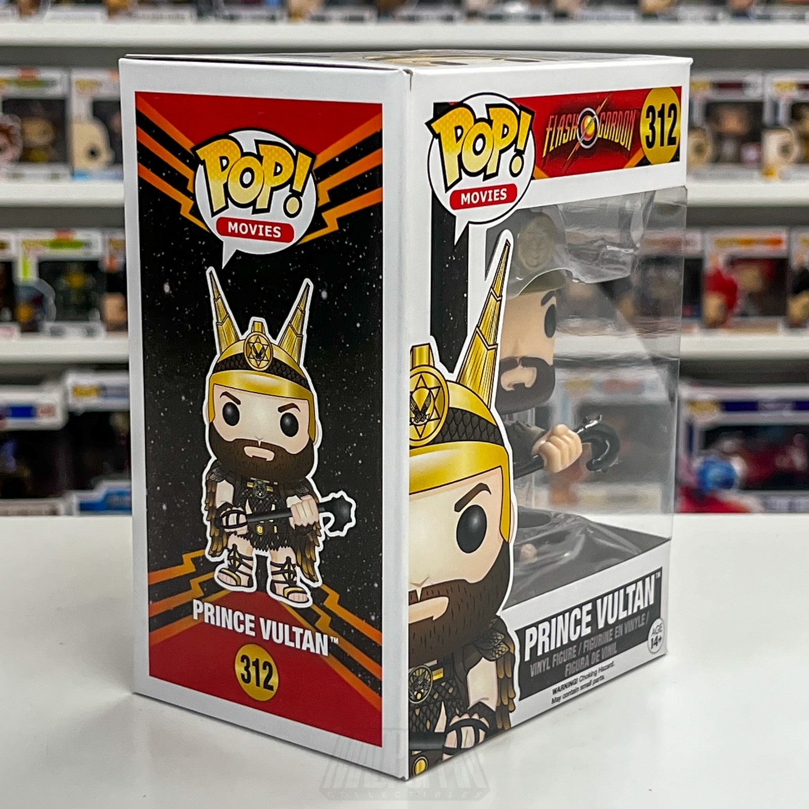 Funko Pop Movies Flash Gordon Prince Vultan 312 Space Opera Toy Vinyl Figure5