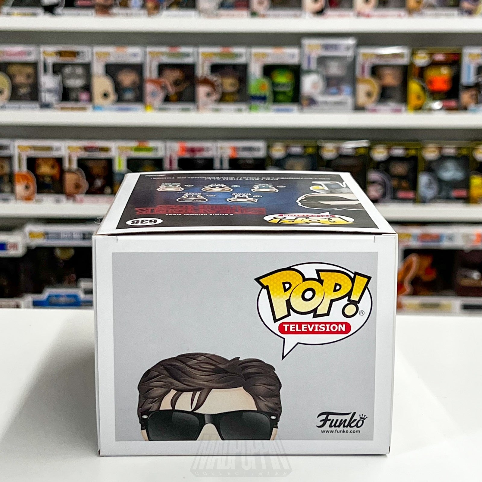 Funko Pop Television Stranger Things Steve w/Sunglasses 638 Netflix Vinyl Figure6