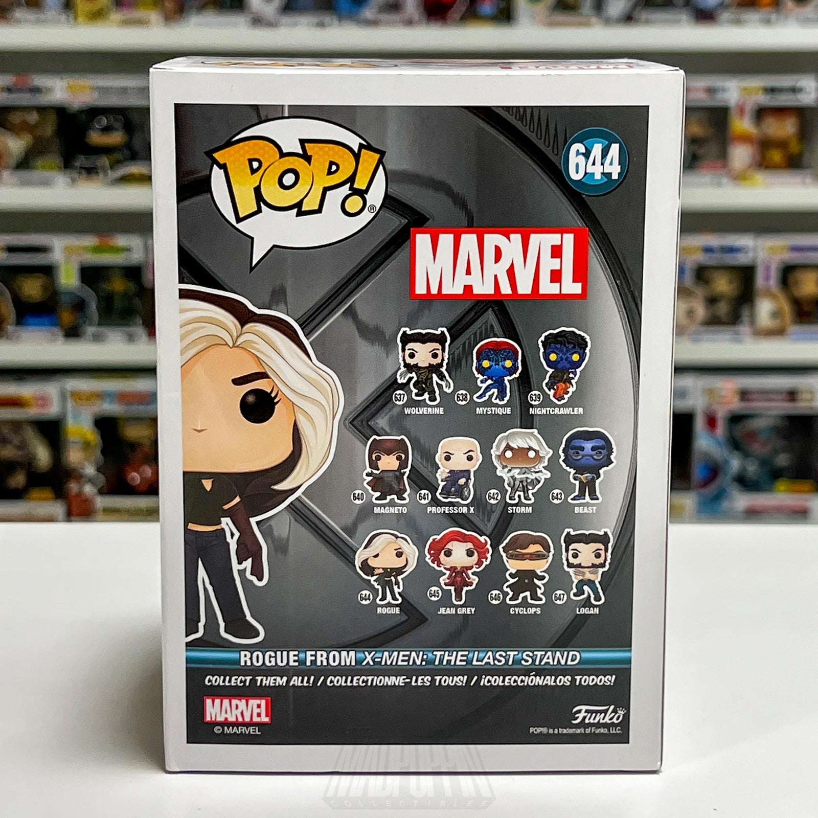 Funko Pop Marvel Rogue 644 X-Men The Last Stand Mutant BobbleHead Figure Toy NIB