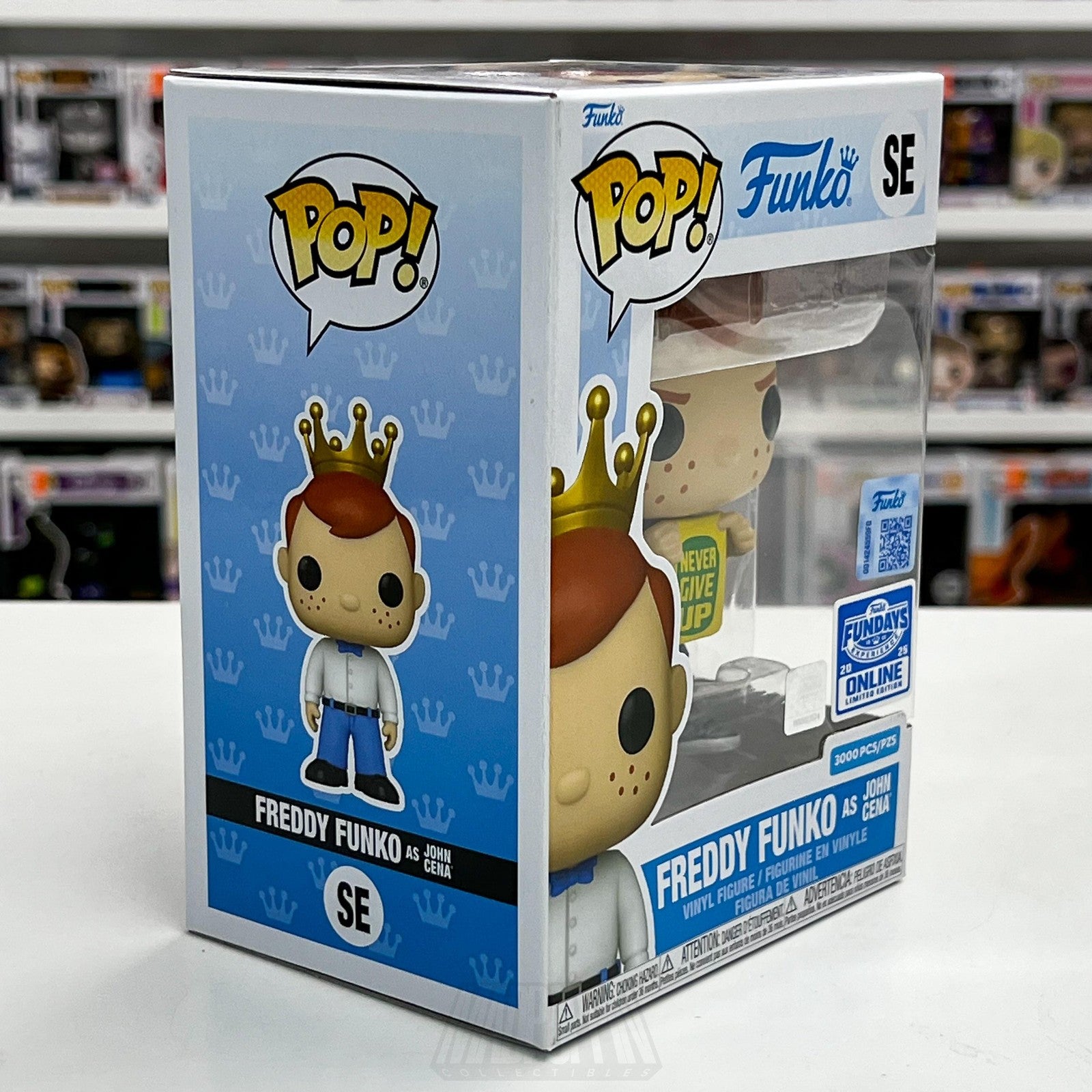 Funko Pop Freddy as John Cena WWE Fundays 2025 Online LE 3000 SE Vinyl Wrestling5