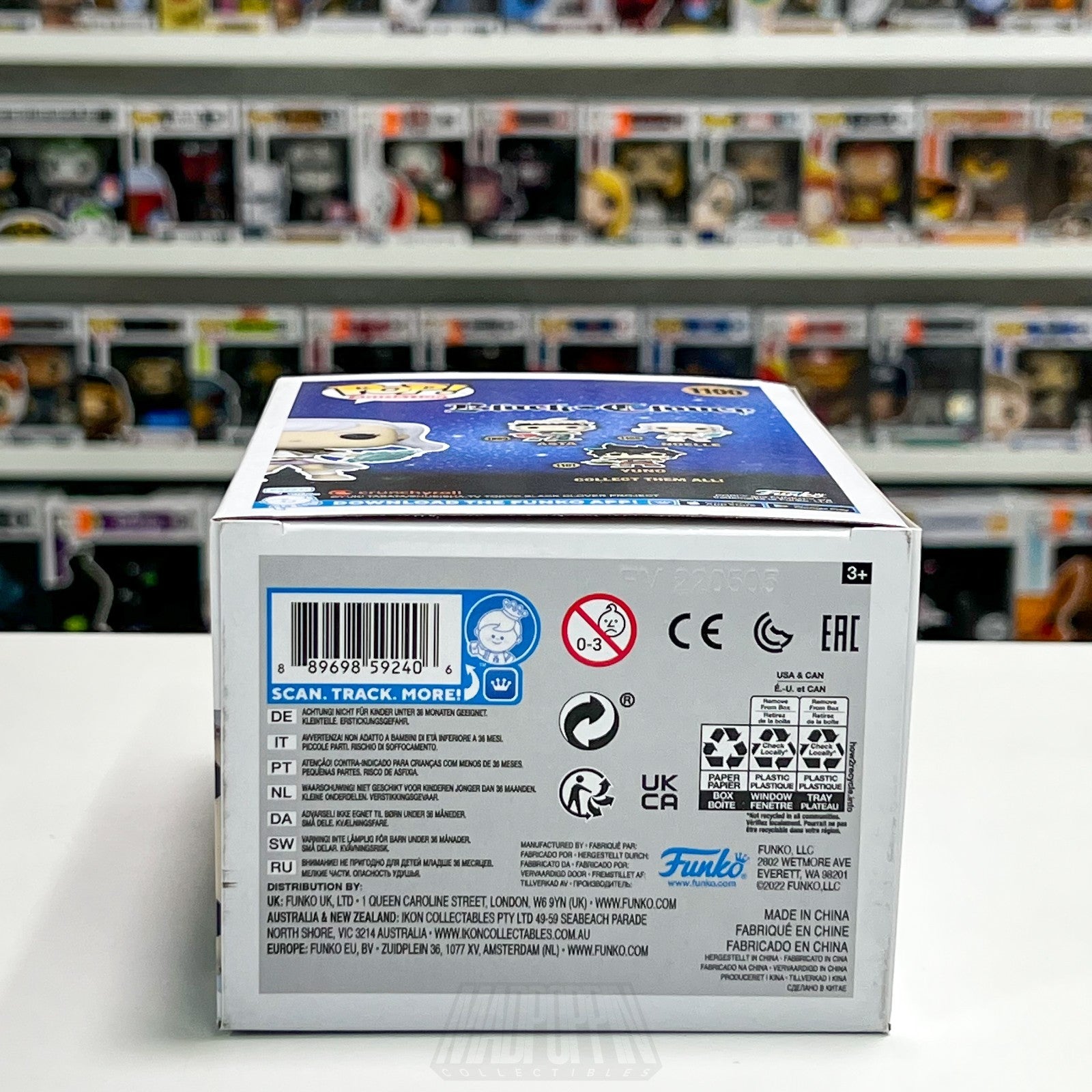 Funko Pop Anime Black Clover Noelle Silva 1100 Japanese Manga Vinyl Figure NIB7