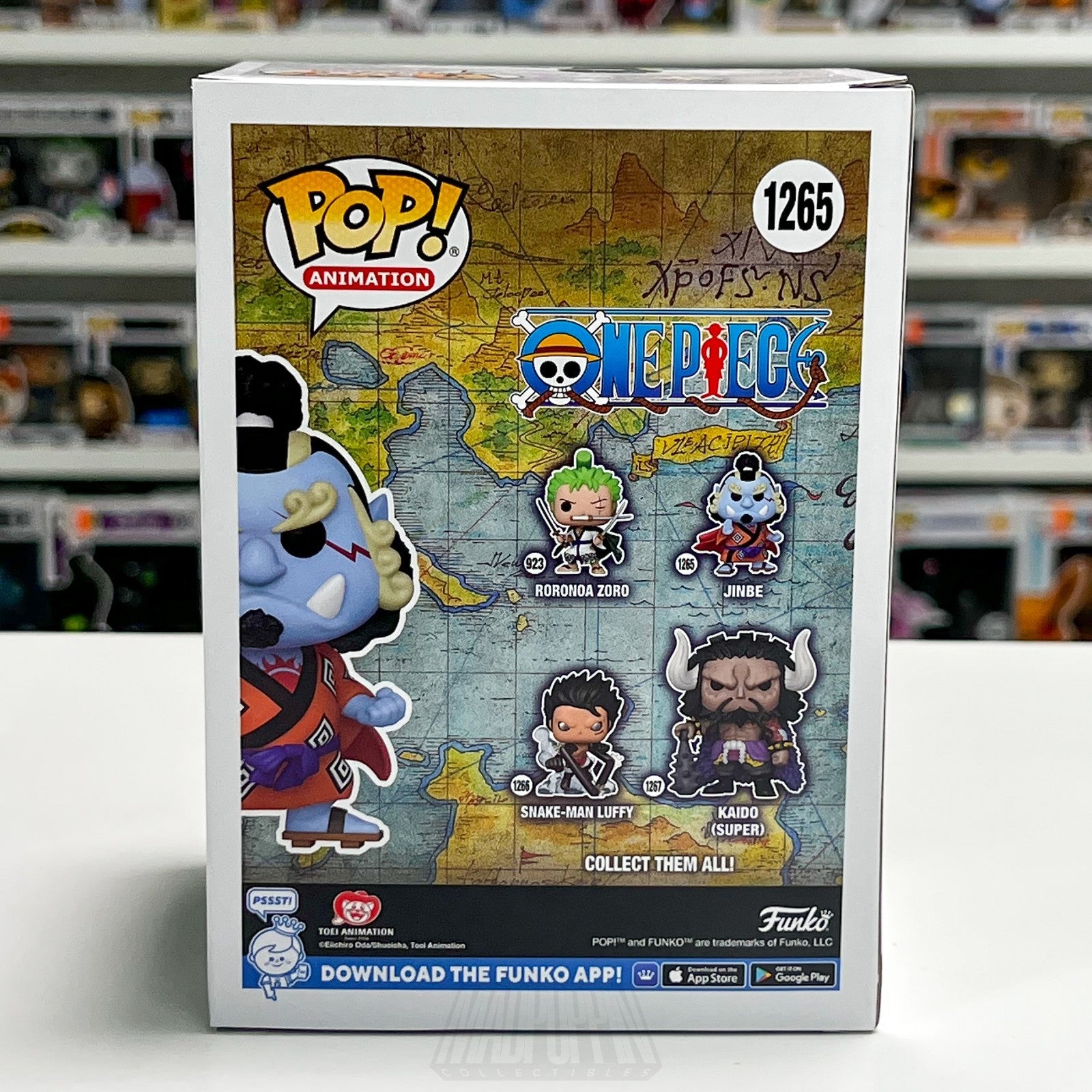 Funko Pop Anime One Piece Jinbe 1265 Japanese Manga Vinyl Figure Whale Shark3