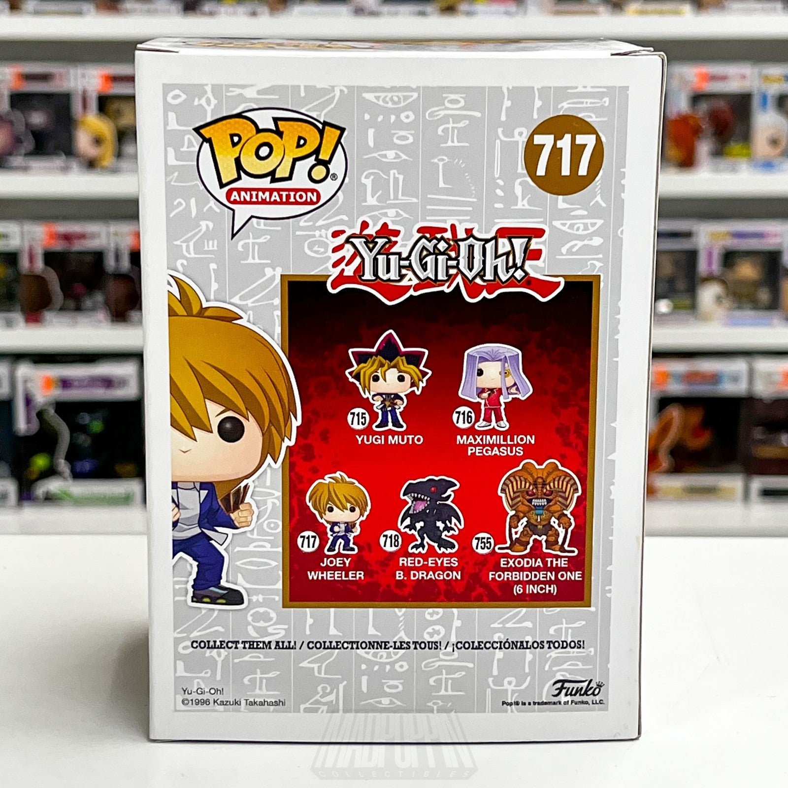 Funko Pop Anime Yu-Gi-Oh Joey Wheeler 717 Animation Manga TCG Japan Vinyl Figure3
