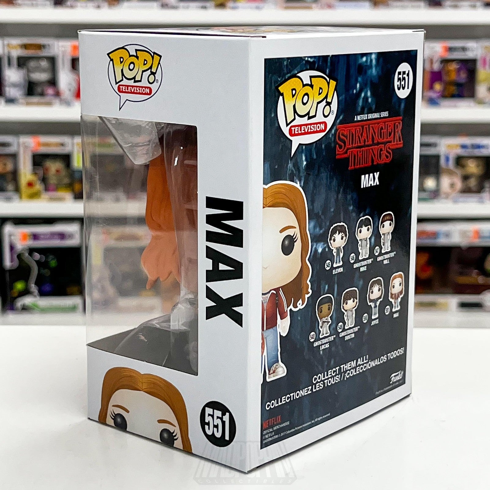 Funko Pop Television Stranger Things Max Mayfield 551 Vinyl Figure Horror Sci-Fi2