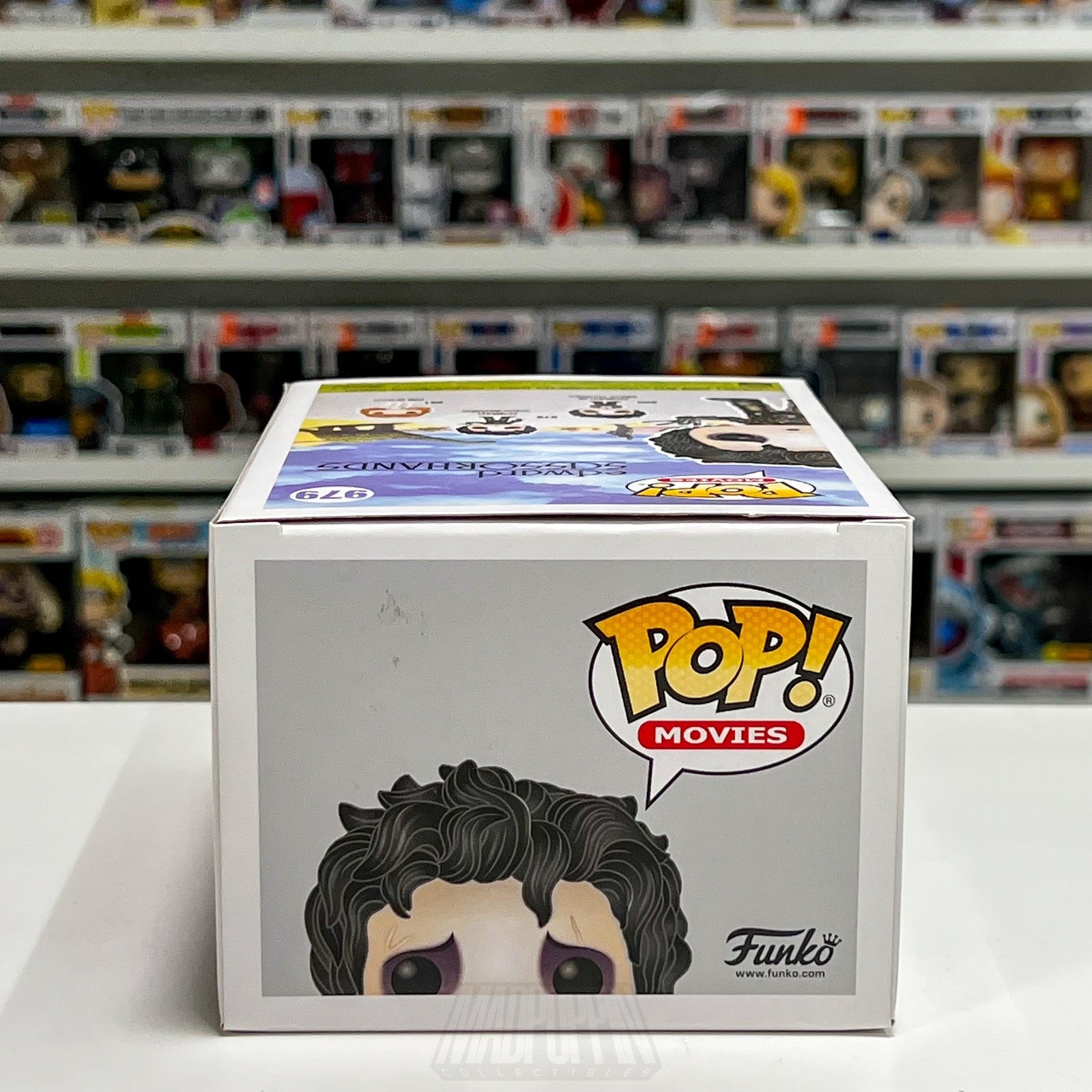 Funko Pop Movies Edward Scissorhands 979 Vinyl Figure Goth Fantasy Tim Burton