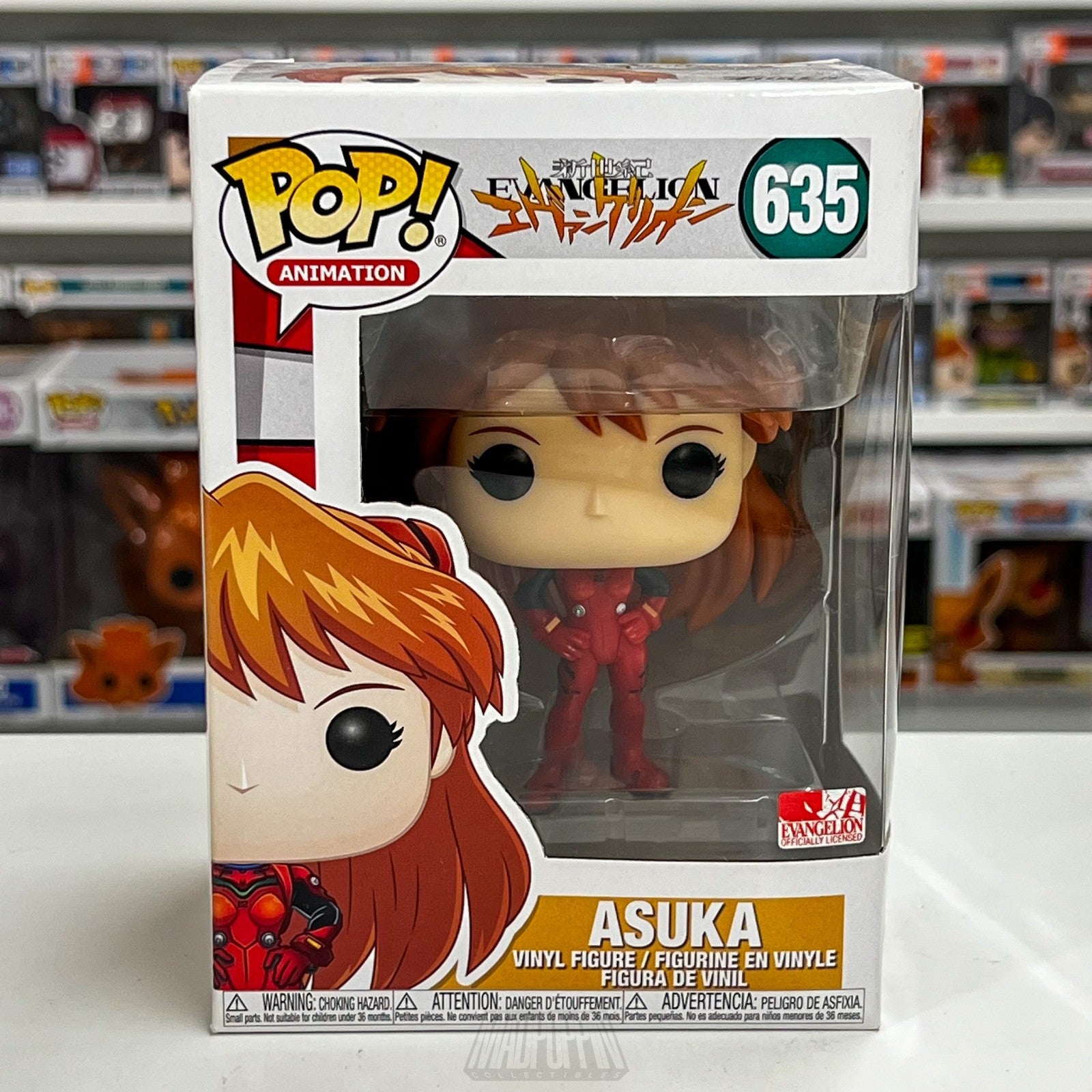 Funko Pop Anime Neon Genesis Evangelion Asuka Langley Soryu 635 Vaulted Mecha