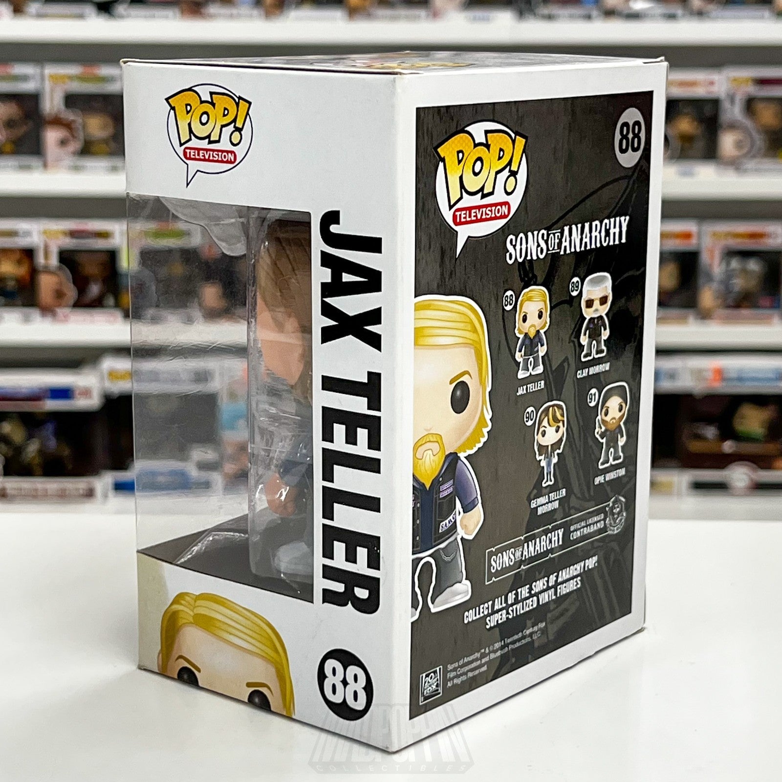 Funko Pop Television Sons of Anarchy Jax Teller 88 Outlaw Motorcycle Club Figure2