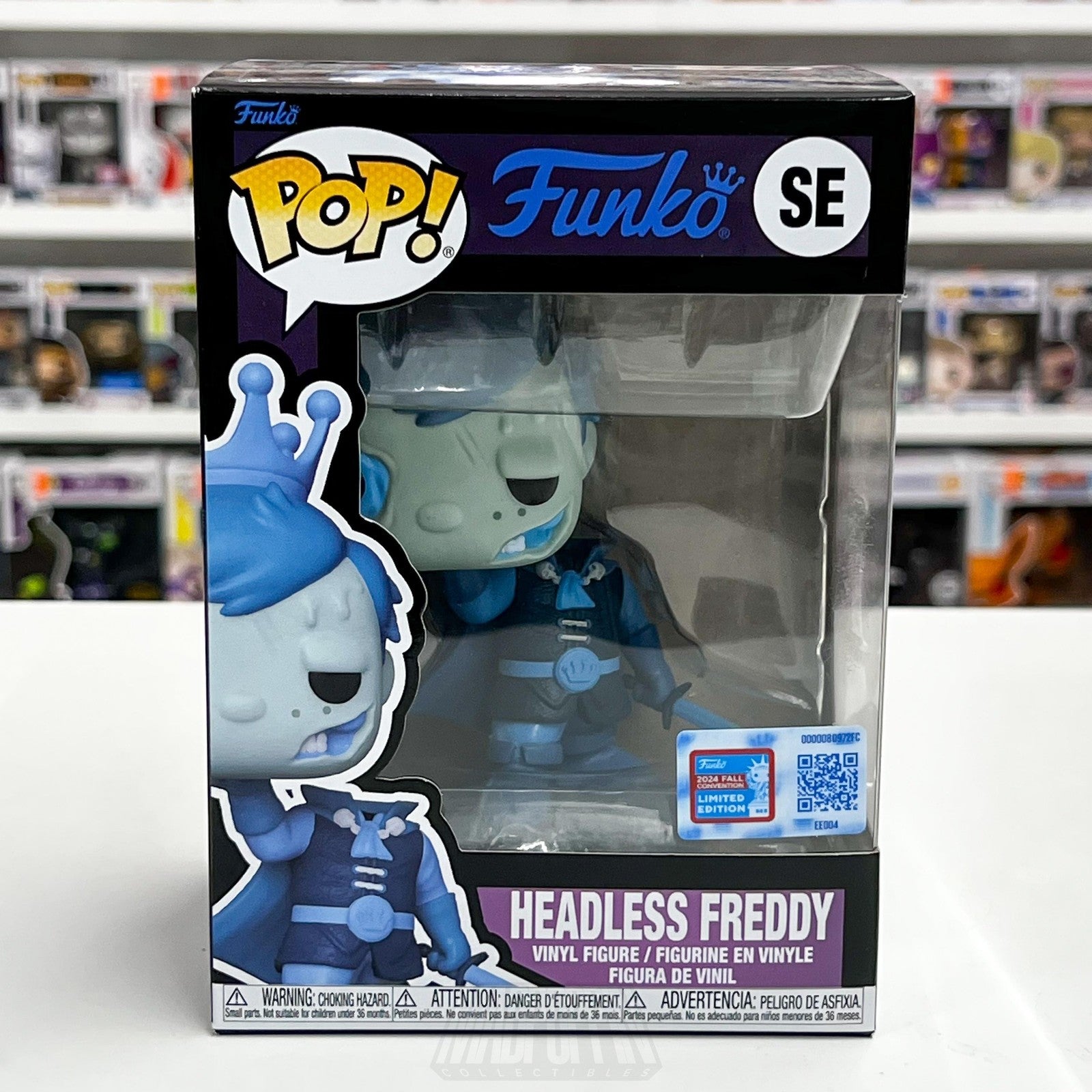 Funko Pop SE Headless Freddy Vinyl Figure 2024 Fall Convention Limited NYCC NIB0