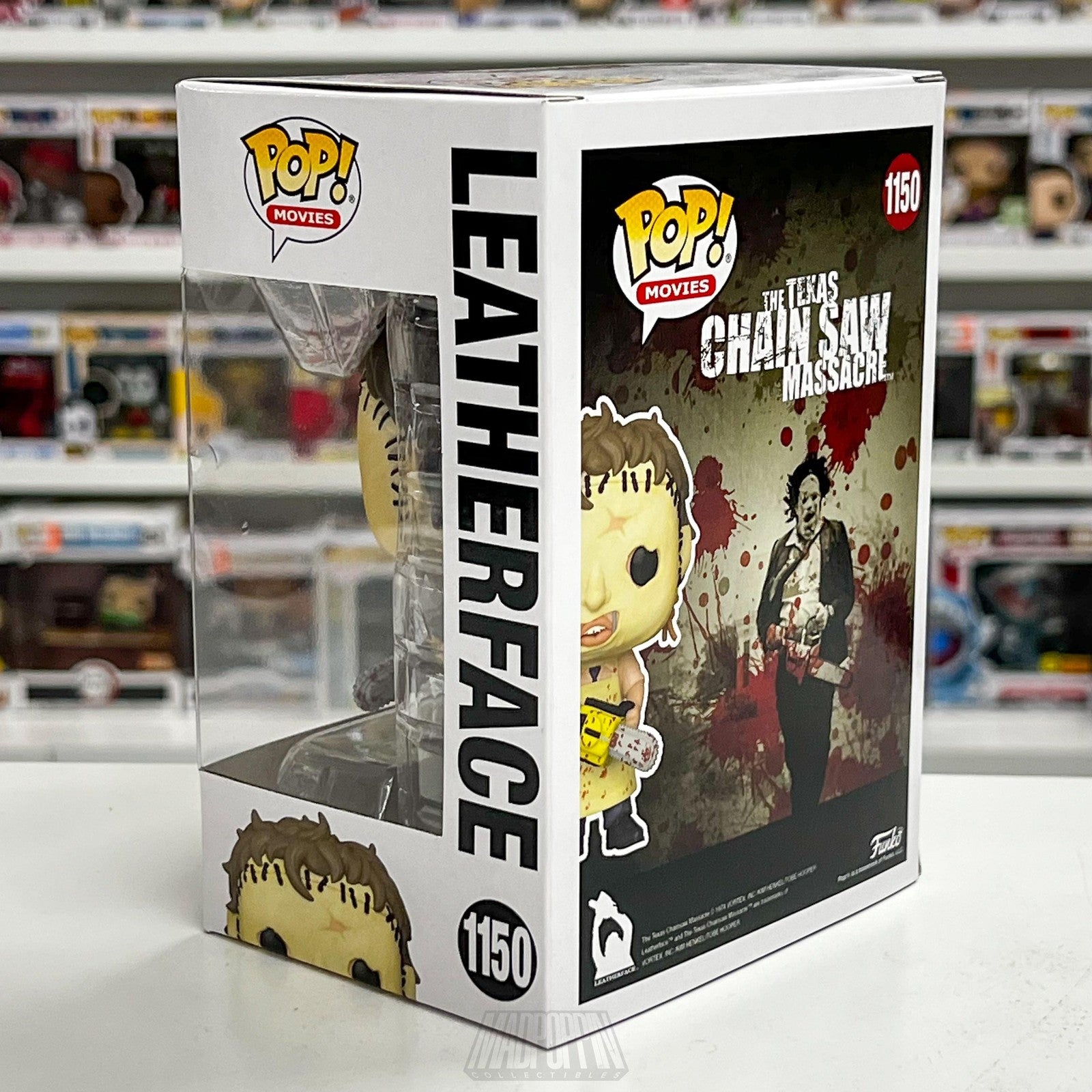 Funko Pop Leatherface 1150 Texas Chainsaw Massacre Horror Vinyl Figure New