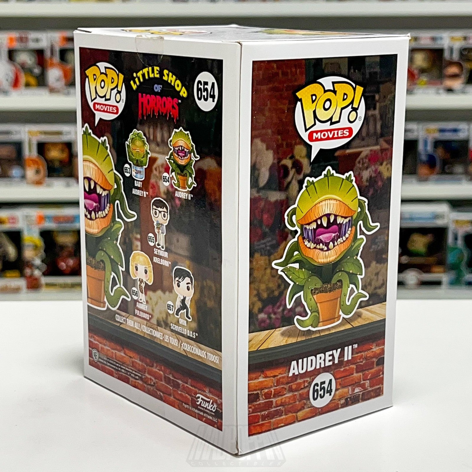Funko Pop Movies Little Shop of Horrors Audrey II 654 Figure Comedy Frank Oz