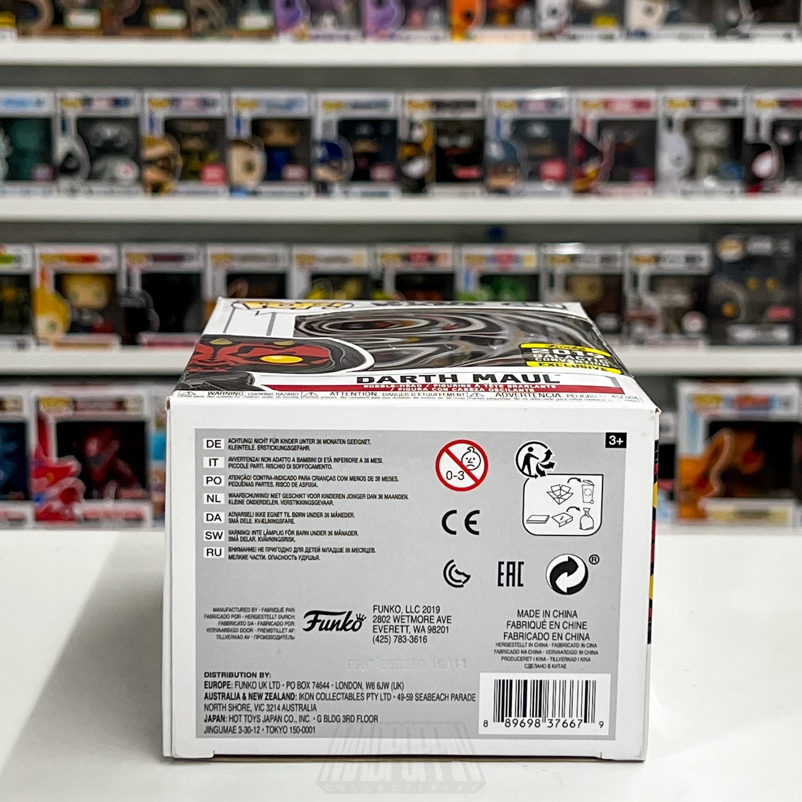 Funko Pop Star Wars Celebration Darth Maul 299 Galactic Sith Lord Vinyl Figure7