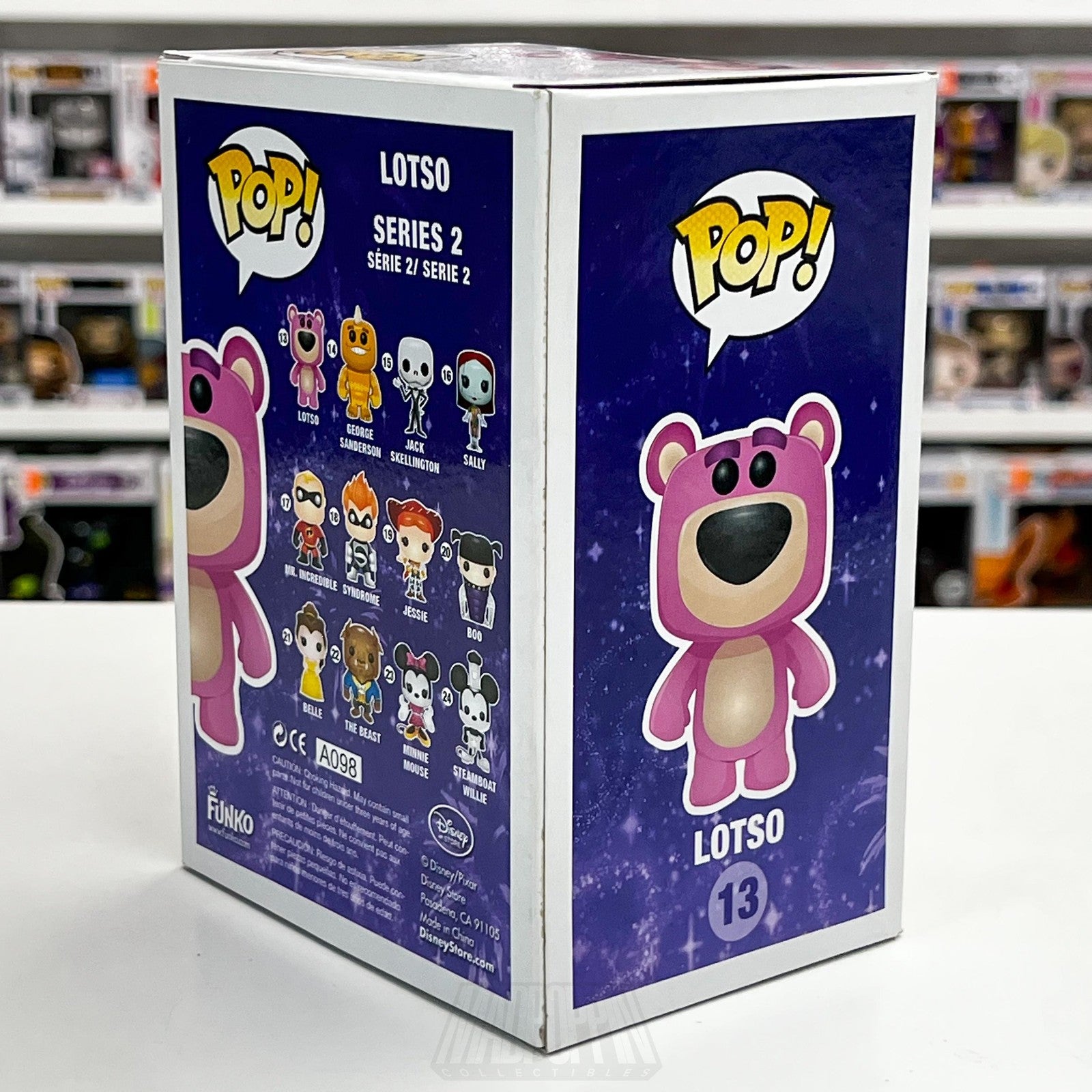 Funko Pop Disney Store Lotso #13 Toy Story Vinyl Figure Series 2 In Box Pixar4