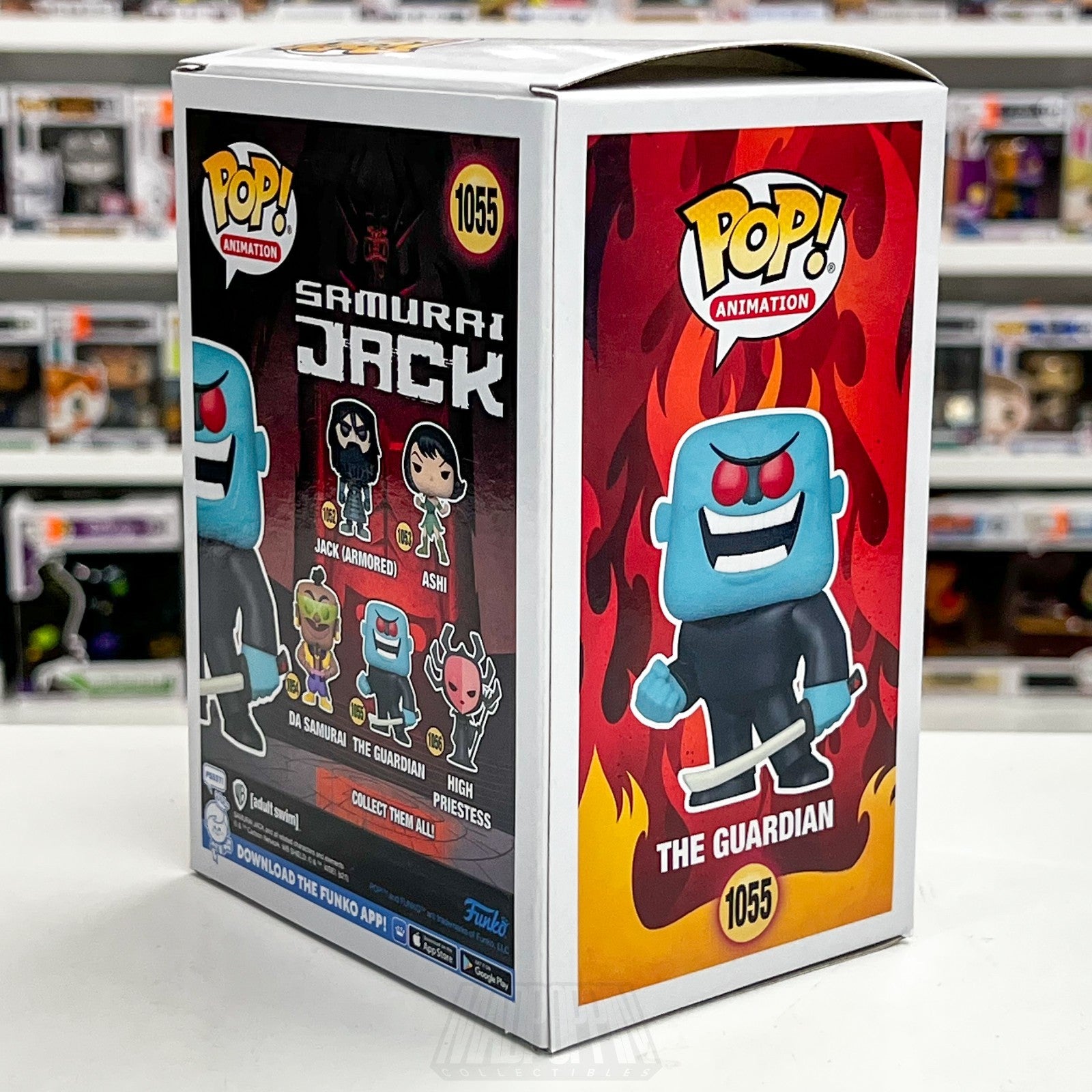 Funko Pop Animation Samurai Jack The Guardian 1055 Figure Cartoon Network Toy4
