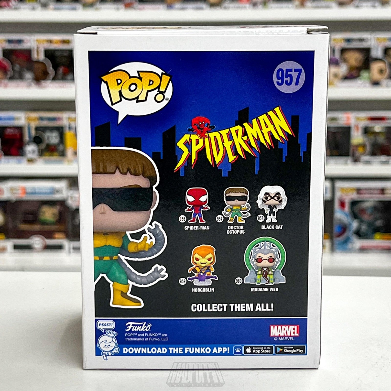 Funko Pop Marvel Doctor Octopus 957 Spider-Man Target Exclusive Vinyl Figure New