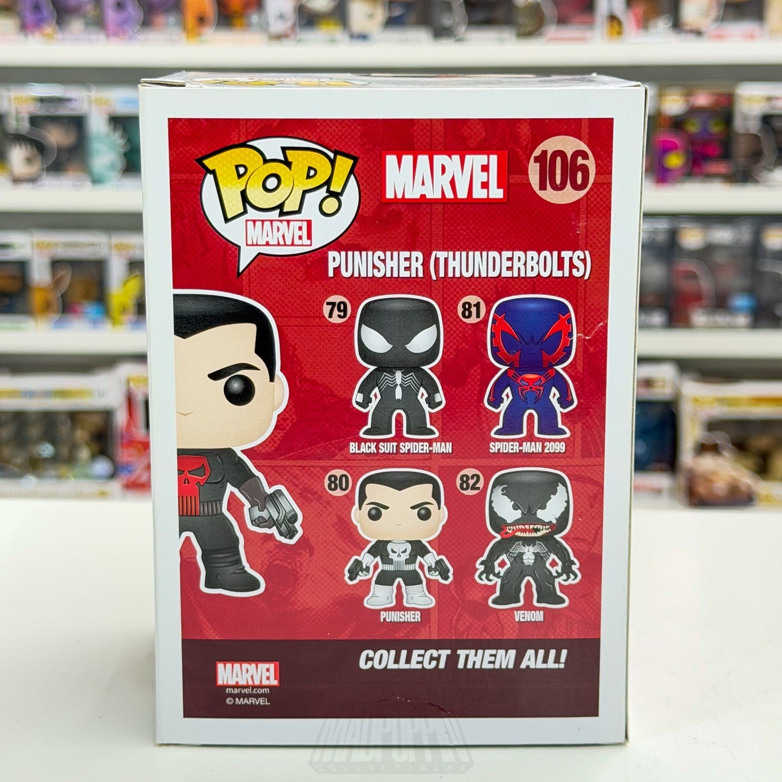 Funko Pop Marvel Punisher Thunderbolts Walgreens 106 Antihero Vigilante Figure3