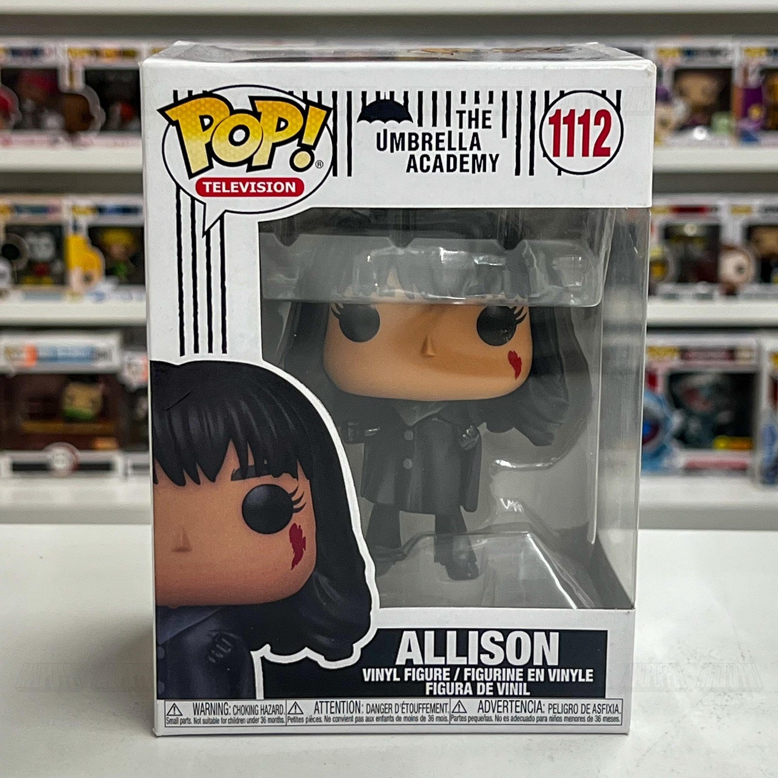 Funko Pop Television Umbrella Academy Allison #1112 Netflix Vinyl Figure NIB