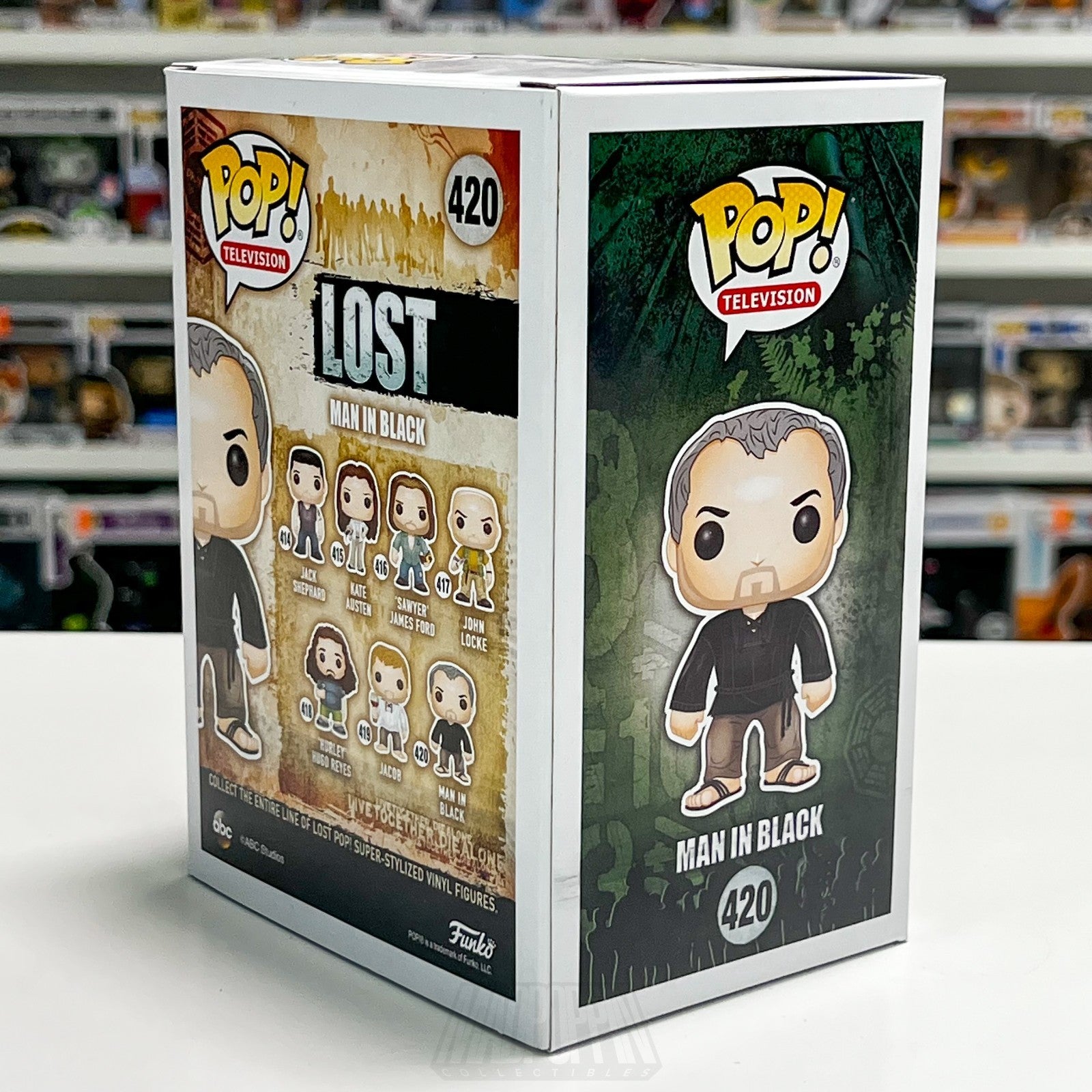 Funko Pop Television Lost Man in Black 420 Vinyl Figure Science Fiction TV Show4