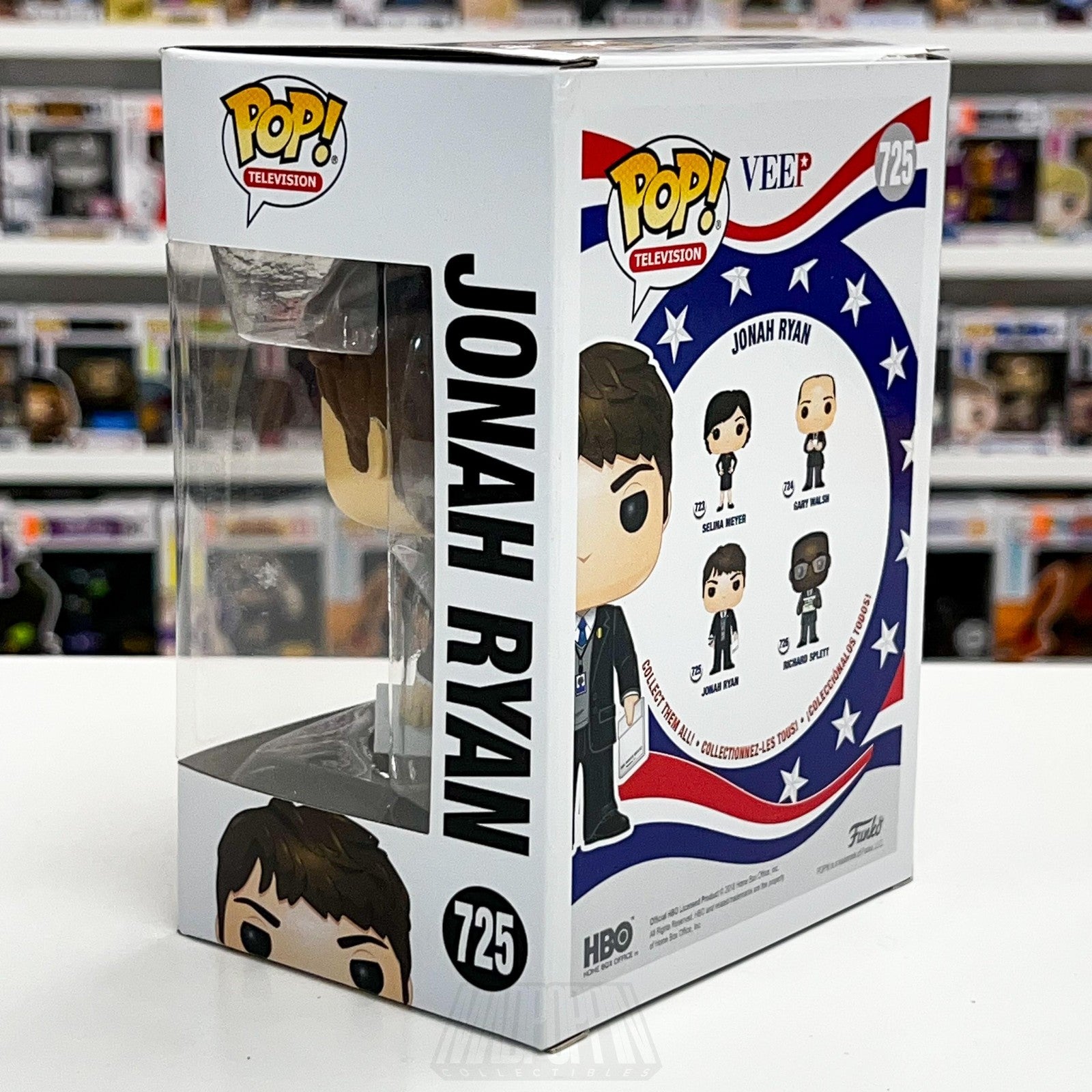 Funko Pop Television Veep Jonah Ryan #725 Vinyl Figure HBO With Box 2018 TV2