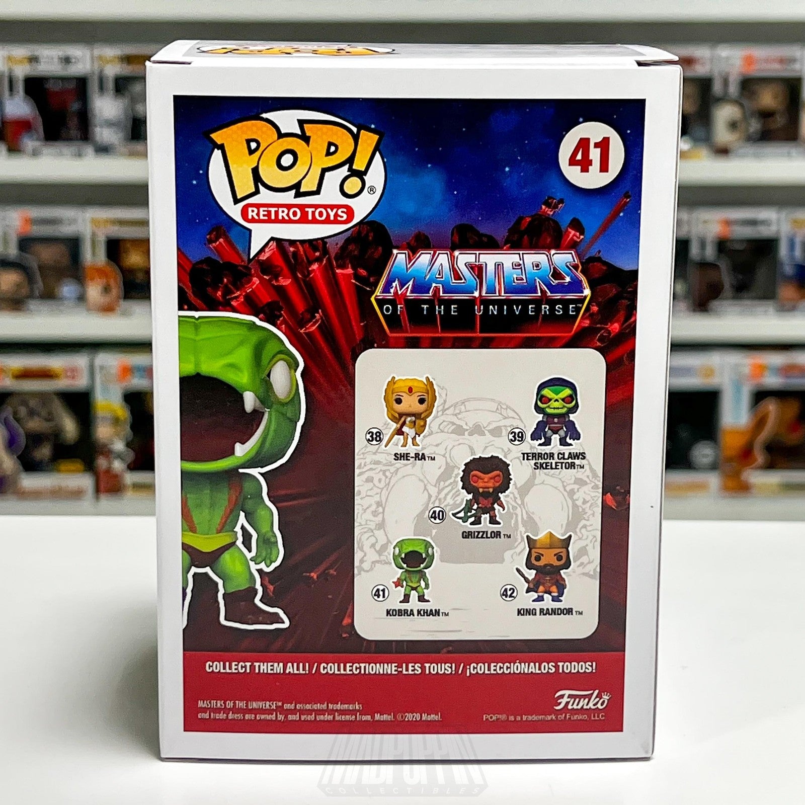 Funko Pop Masters of the Universe MOTU Kobra Khan #41 Retro Vinyl Figure NIB Toy
