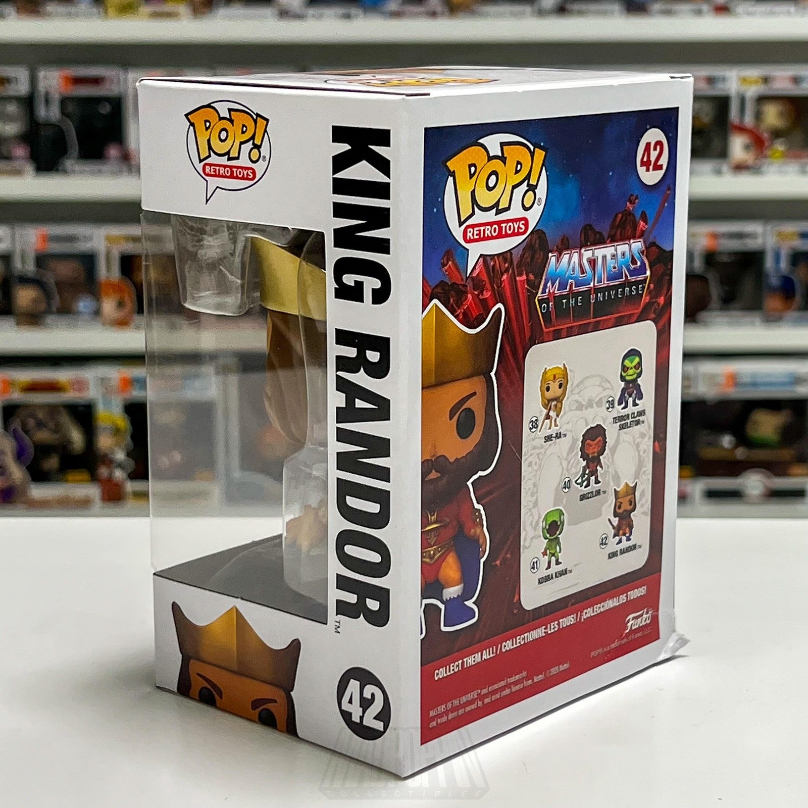Funko Pop Retro Toys Masters of the Universe King Randor 42 Vinyl Figure MOTU