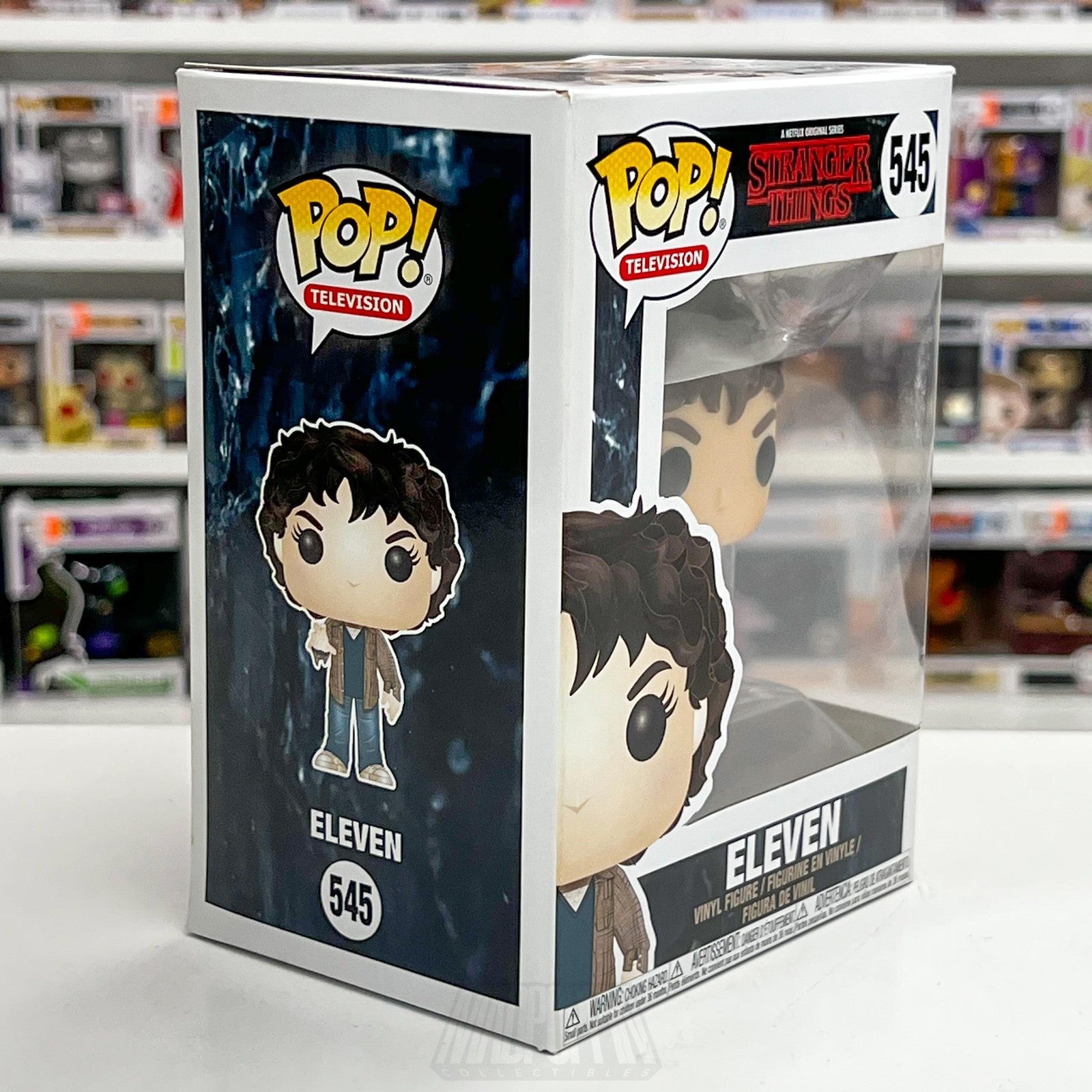 Funko Pop Television Stranger Things Eleven 545 Vinyl Figure TV Horror Sci-Fi TV5
