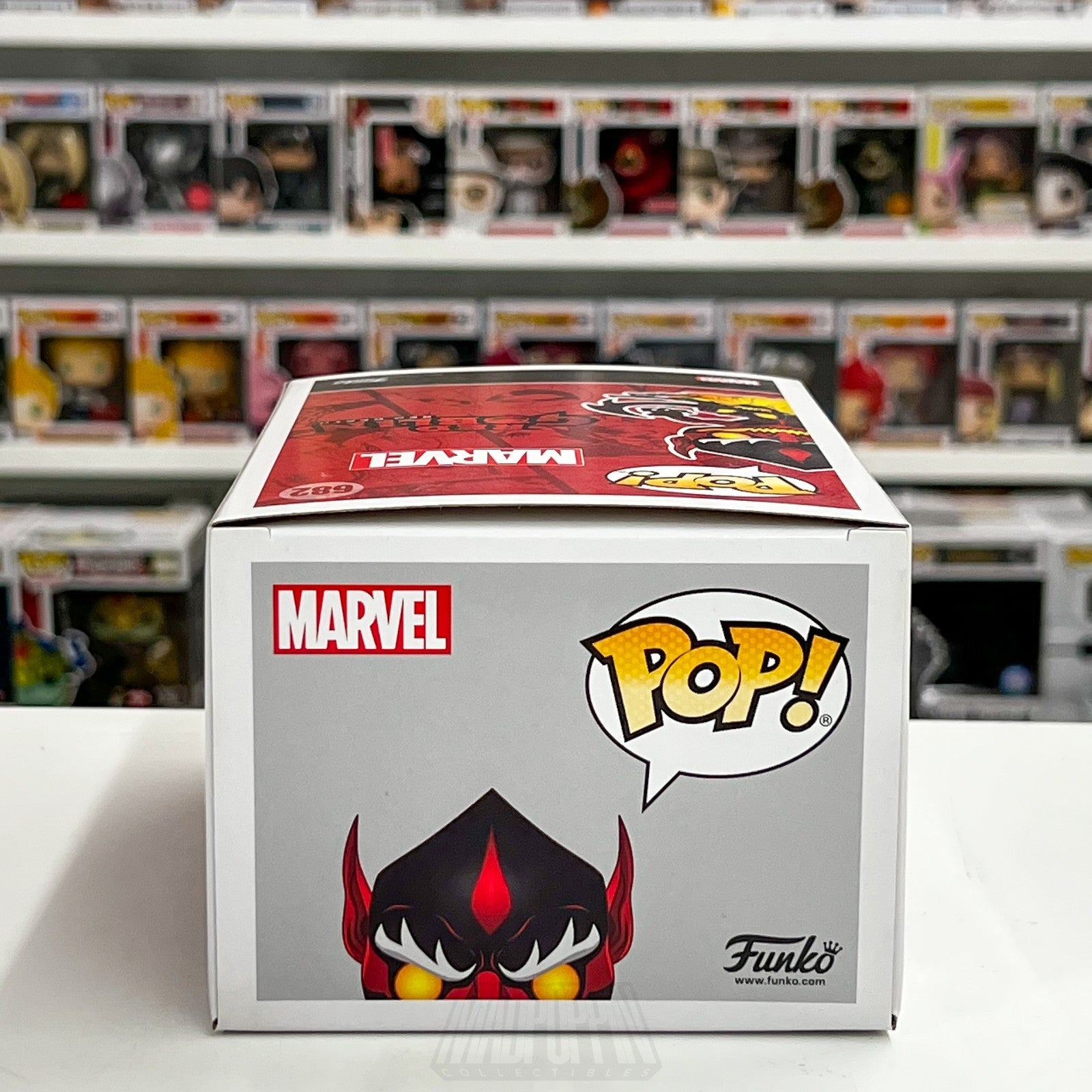 Funko Pop Marvel Red Goblin Death NYCC Fall Con 682 Supervillain Vinyl Figure6
