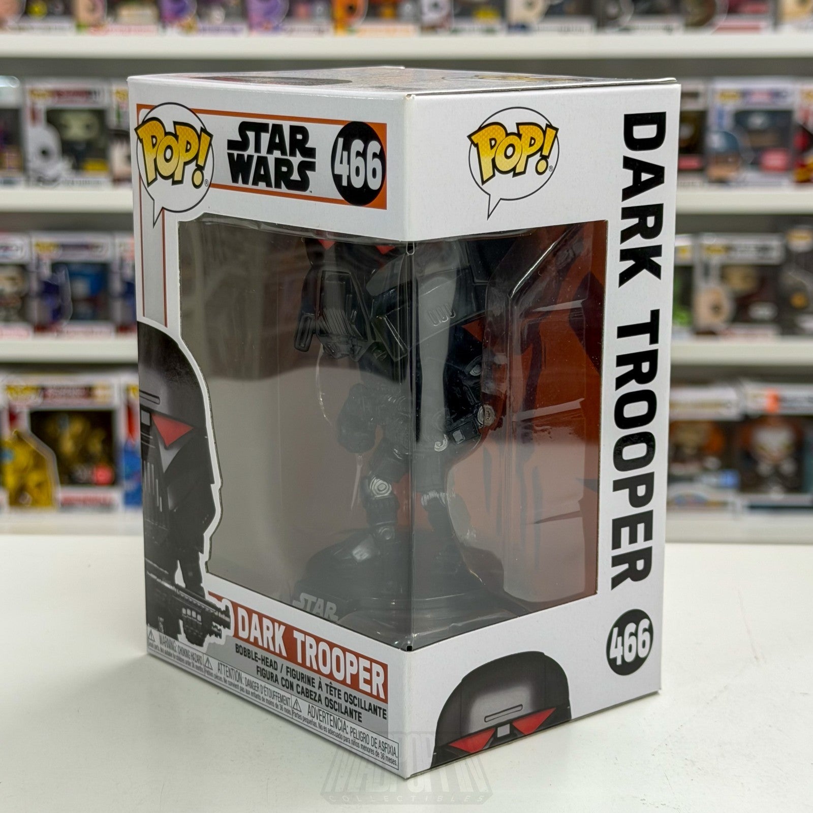 Funko Pop Star Wars Dark Trooper 466 Galactic Empire Soldier Mandalorian Figure1