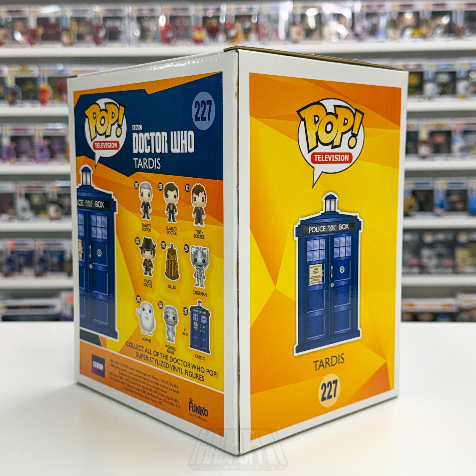 Funko Pop Television BBC Doctor Who TARDIS 227 Sci-Fi Timeship Toy Vinyl Figure4