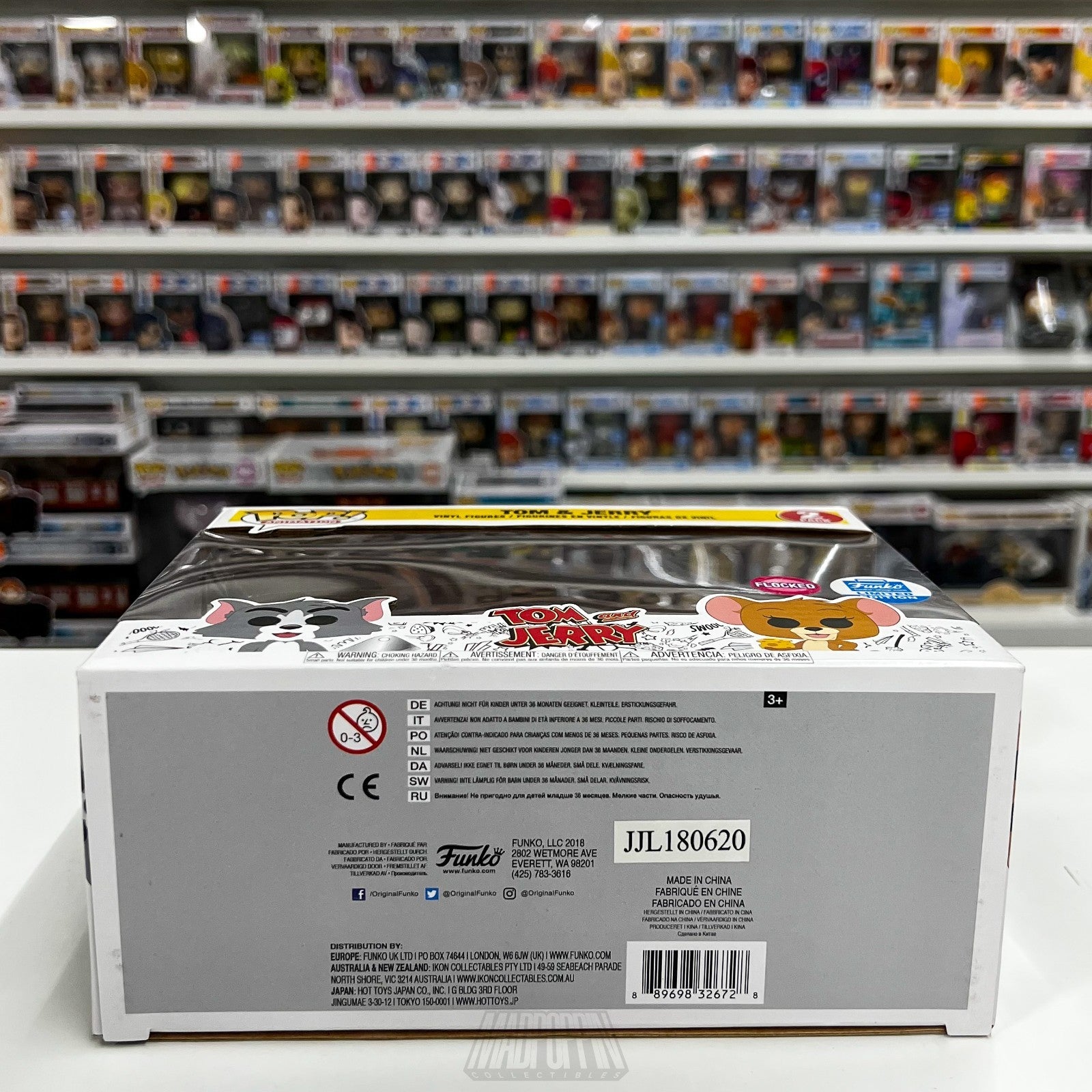 Funko Pop Animation Tom & Jerry Flocked 2 Pack Funko-Shop.com Hanna Barbera