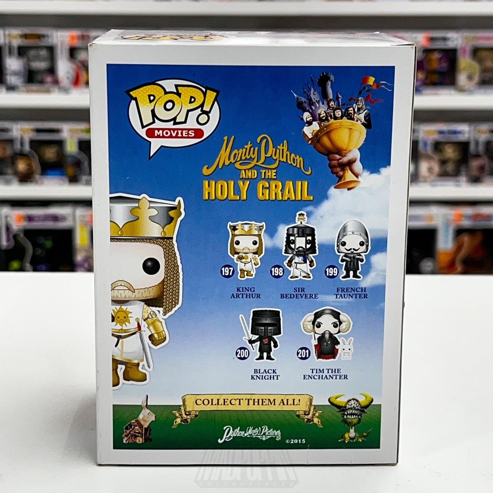 Funko Pop Monty Python Holy Grail King Arthur 197 Vinyl Figure Collectible Toy3