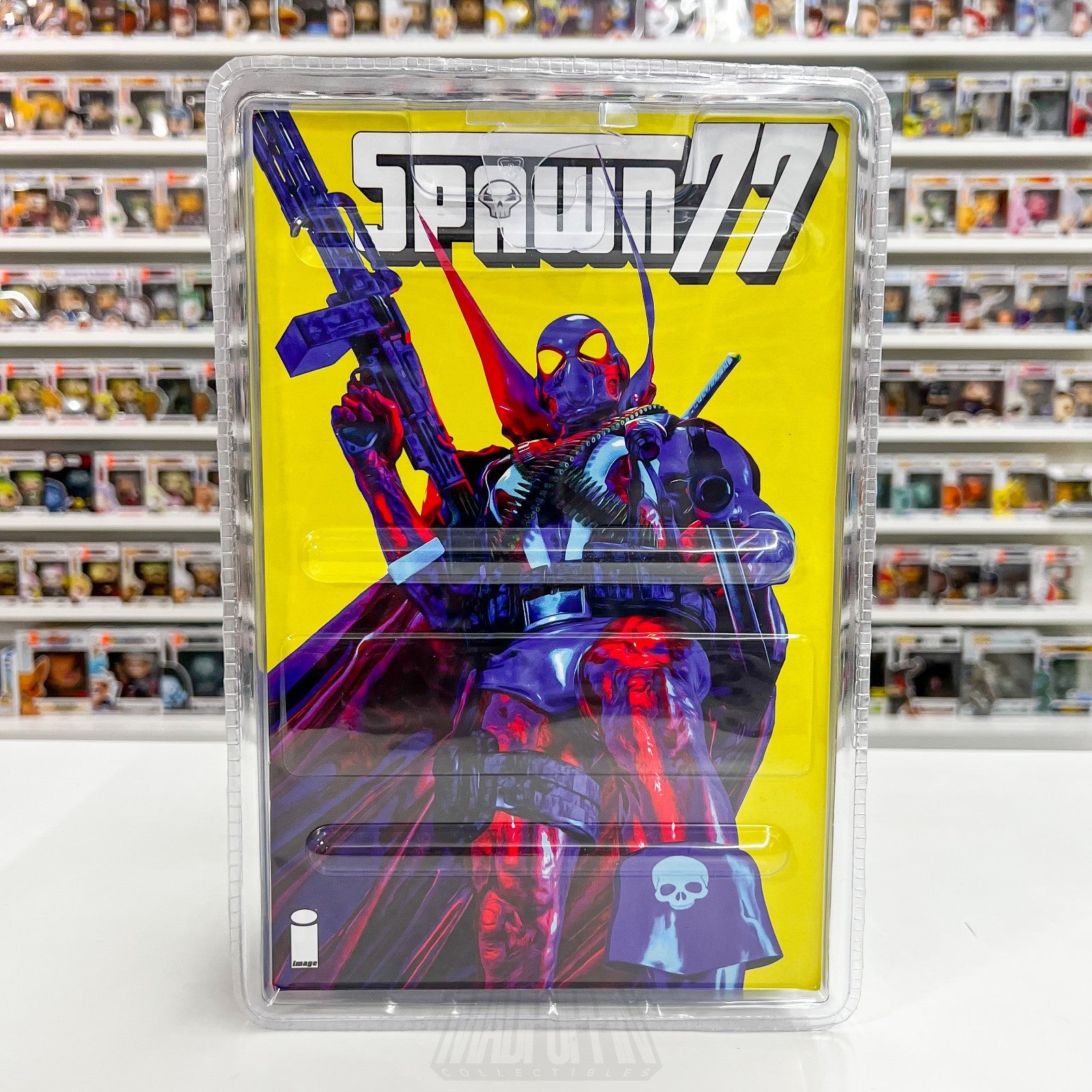 McFarlane Toys Spawn 1977 Page Punchers RED PLATINUM 7