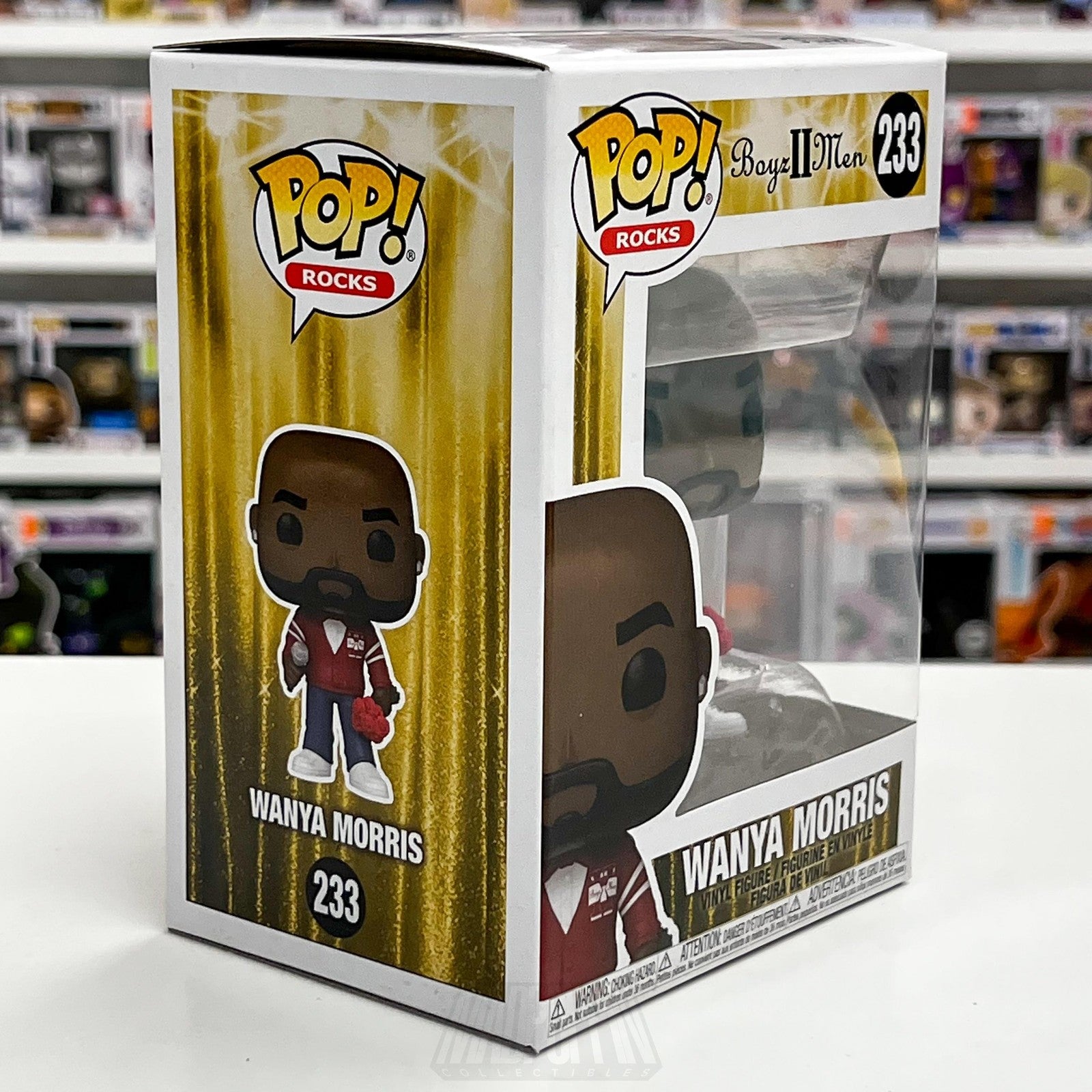 Funko Pop Rocks Boyz II Men Wanya Morris #233 Vinyl Figure Music Collectible5