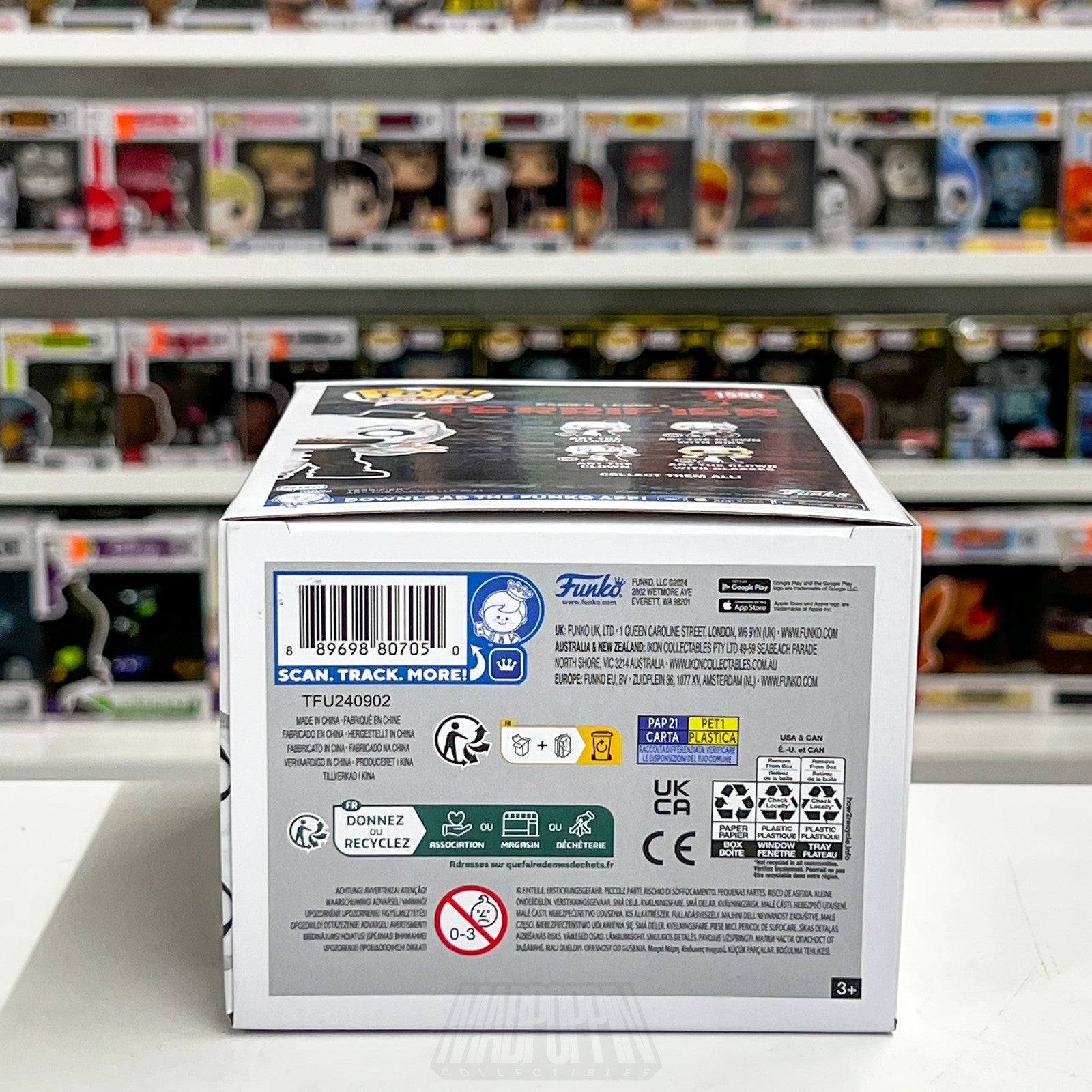 Funko Pop Movies Terrifier Art the Clown w/Knife 1590 Horror Clown Vinyl Figure7