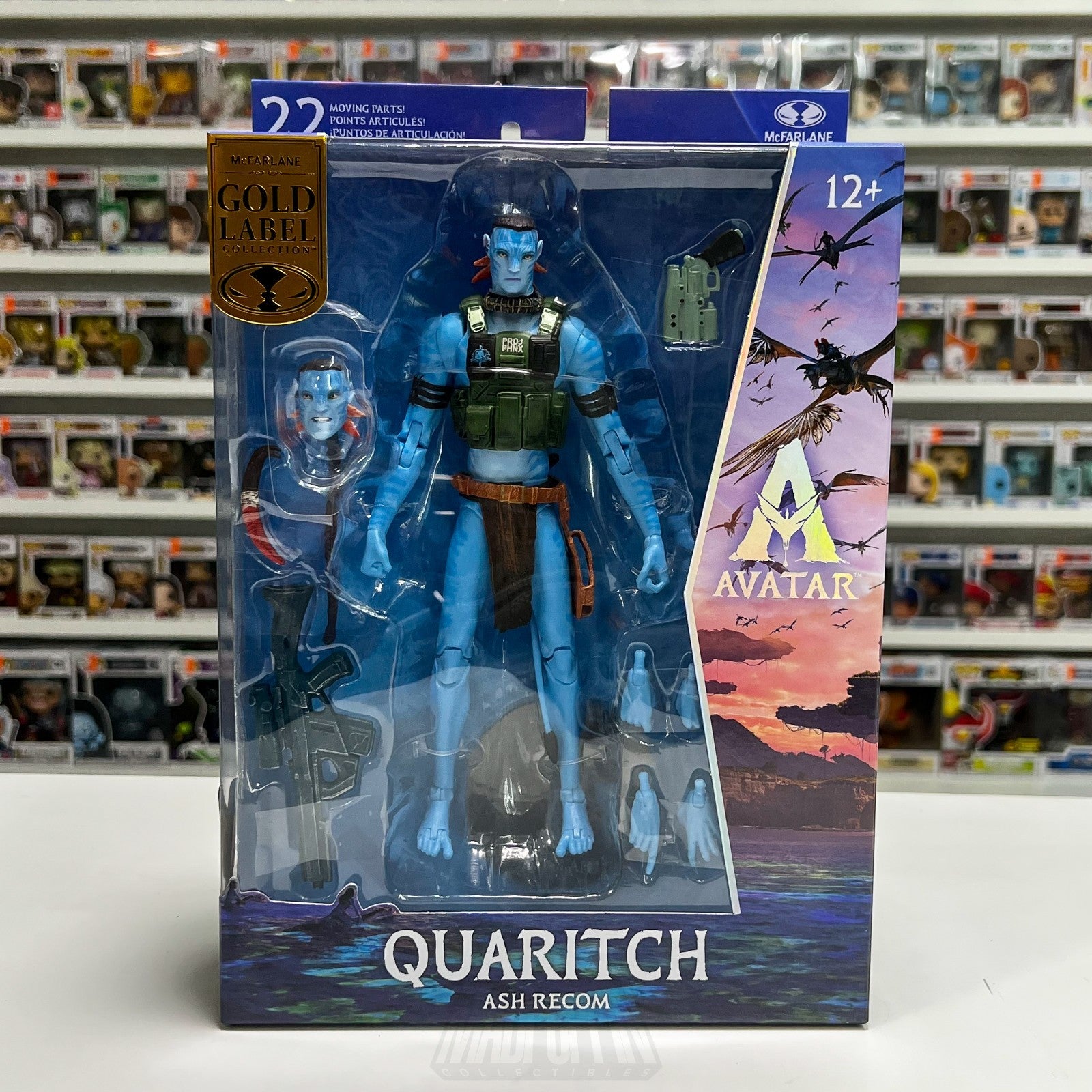 McFarlane Toys Gold Label Avatar Quaritch Ash Recom 7 Inch Figure Collector 2025