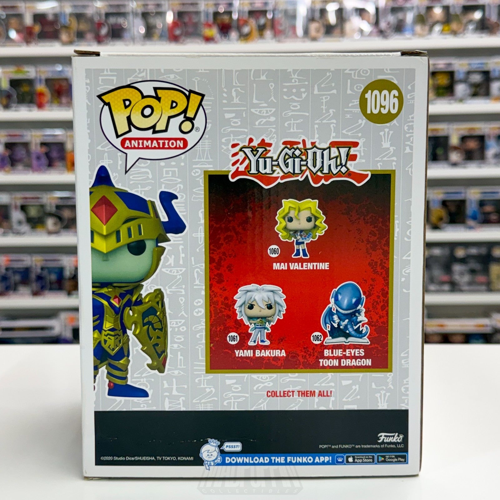 Funko Pop Anime Yu Gi Oh Black Luster Soldier Target Con 1096 TCG 6 Inch Figure3