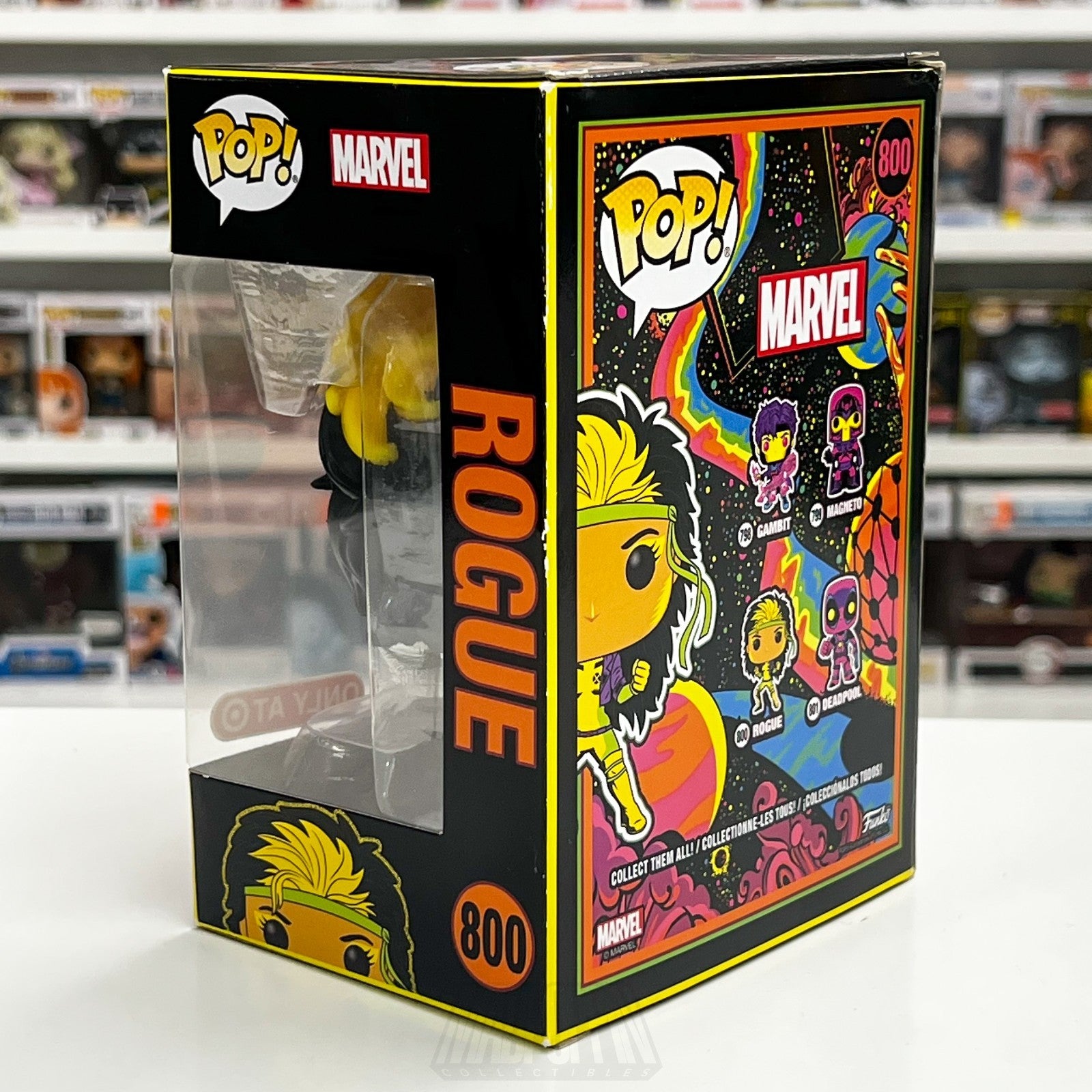 Funko Pop Marvel Rogue Blacklight Target 800 Uncanny X-Men Mutant Vinyl Figure2