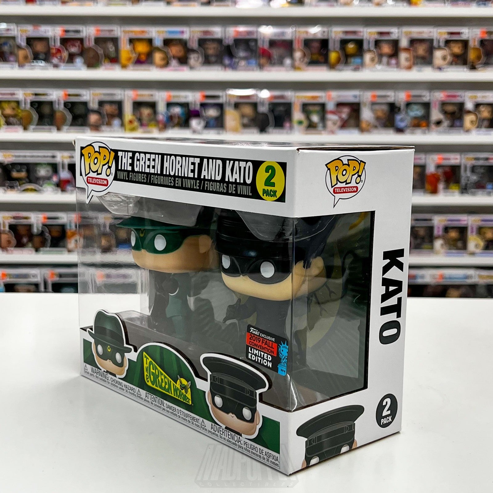 Funko Pop Television Green Hornet and Kato 2 Pack 2019 Fall Convention Limited1
