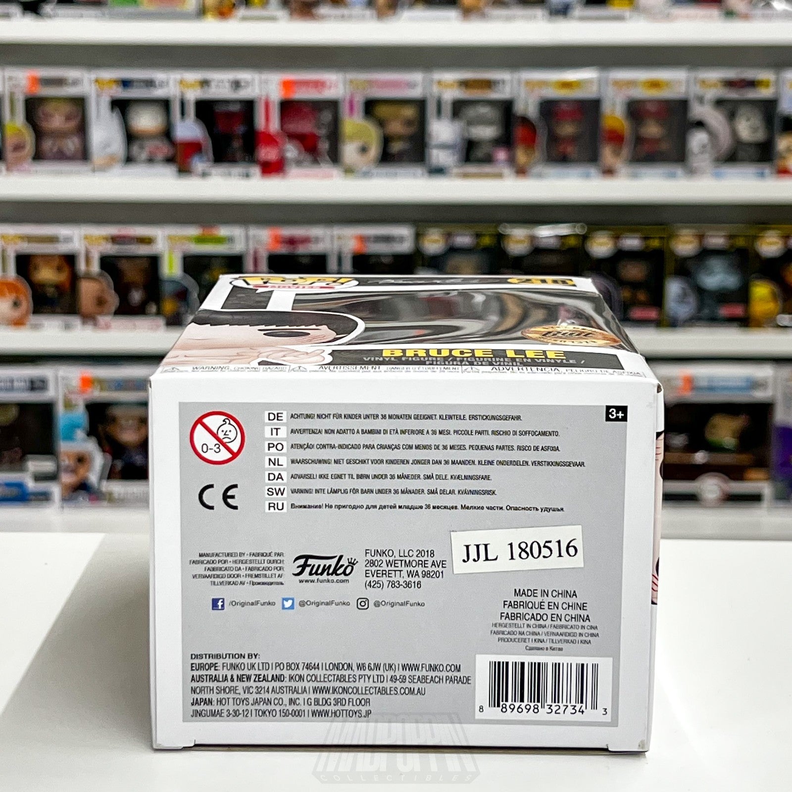 Funko Pop Movies Bruce Lee Enter The Dragon White Pants BAIT 218 Vinyl Figure7