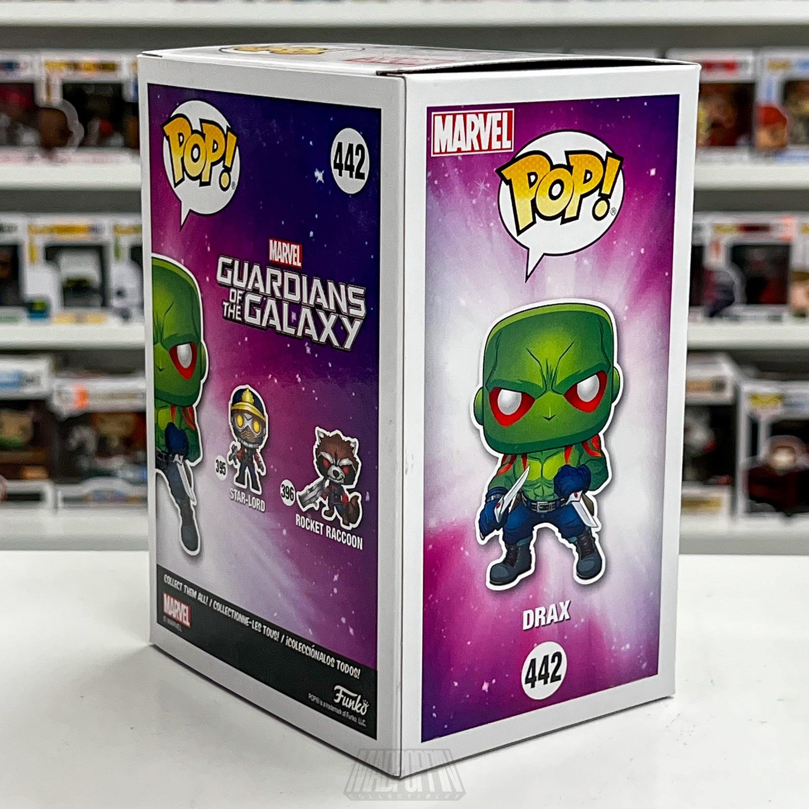 Funko Pop Marvel Drax 442 Guardians of the Galaxy Limited Edition Vinyl Figure