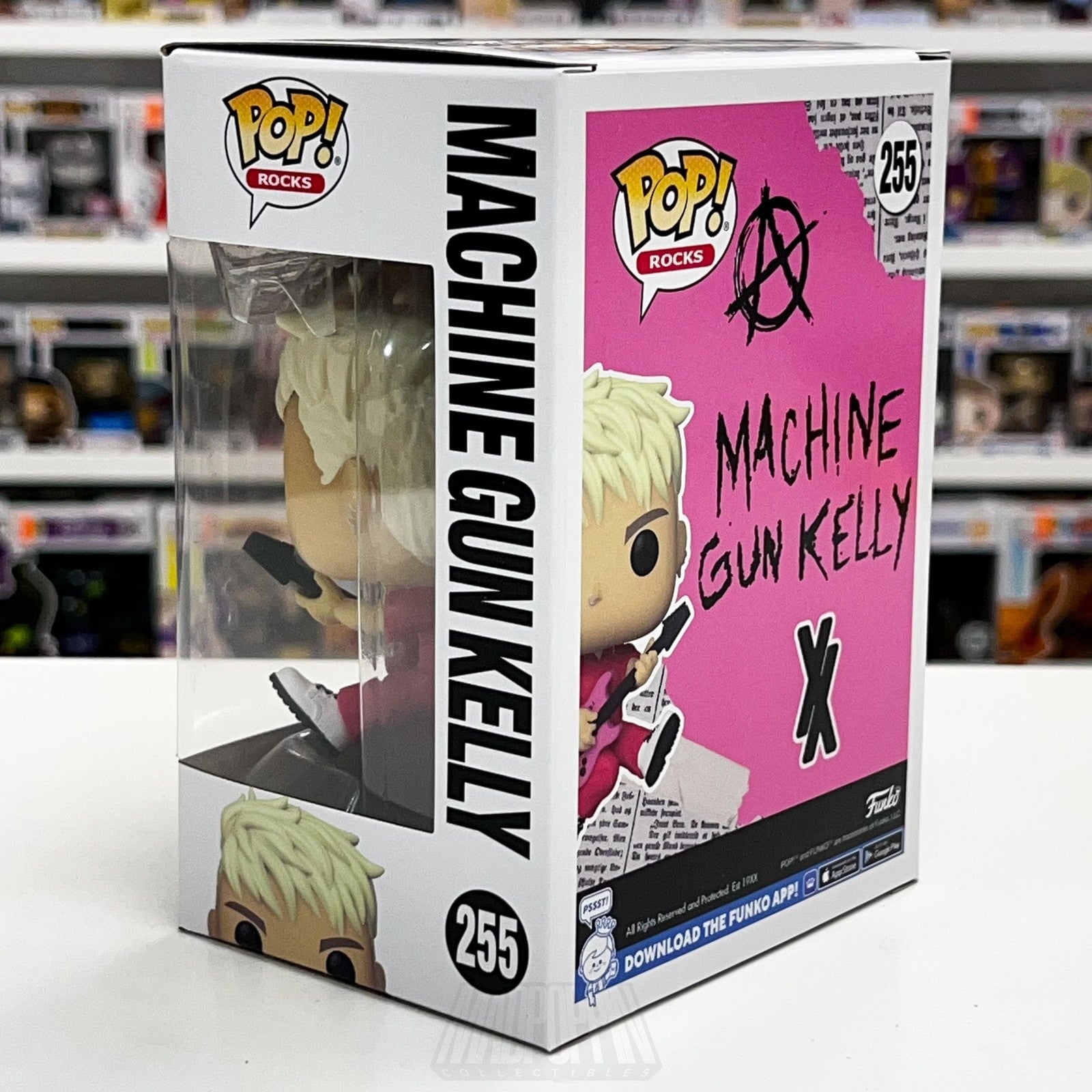 Funko Pop Rocks Machine Gun Kelly 255 MGK Vinyl Figure Hip Hop Rap Punk Alt NIB2