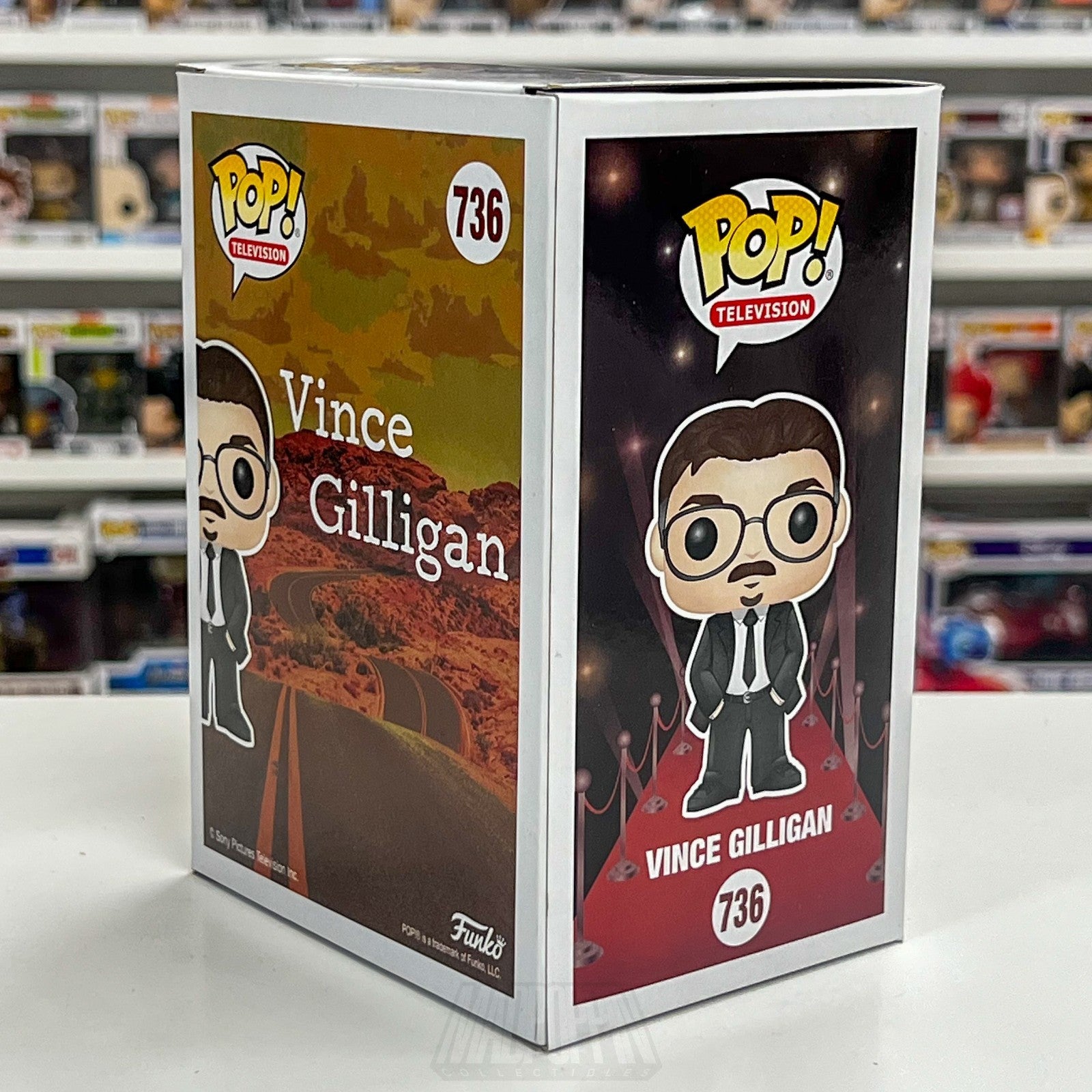 Funko Pop Television Director Vince Gilligan 736 Breaking Bad Toy Vinyl Figure4