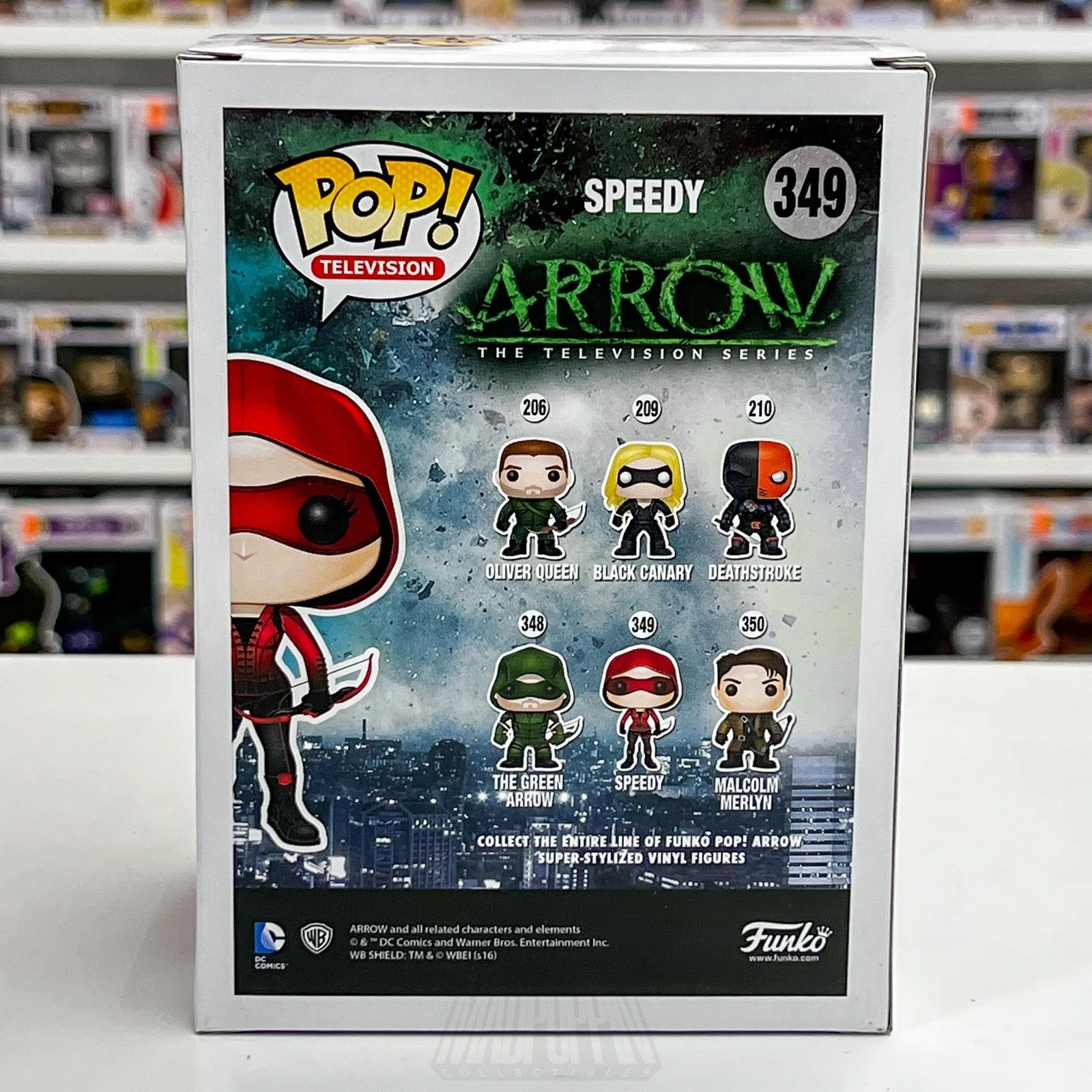 Funko Pop Television Arrow Speedy #349 Vinyl Figure DC Comics Boxed Collectible3