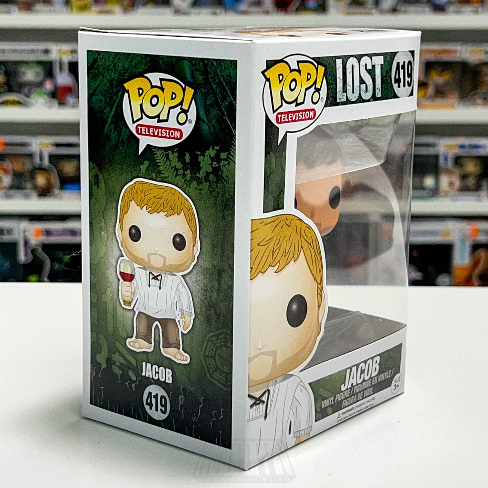 Funko Pop Television Lost Jacob 419 Vinyl Figure Science Fiction Adventure Drama5