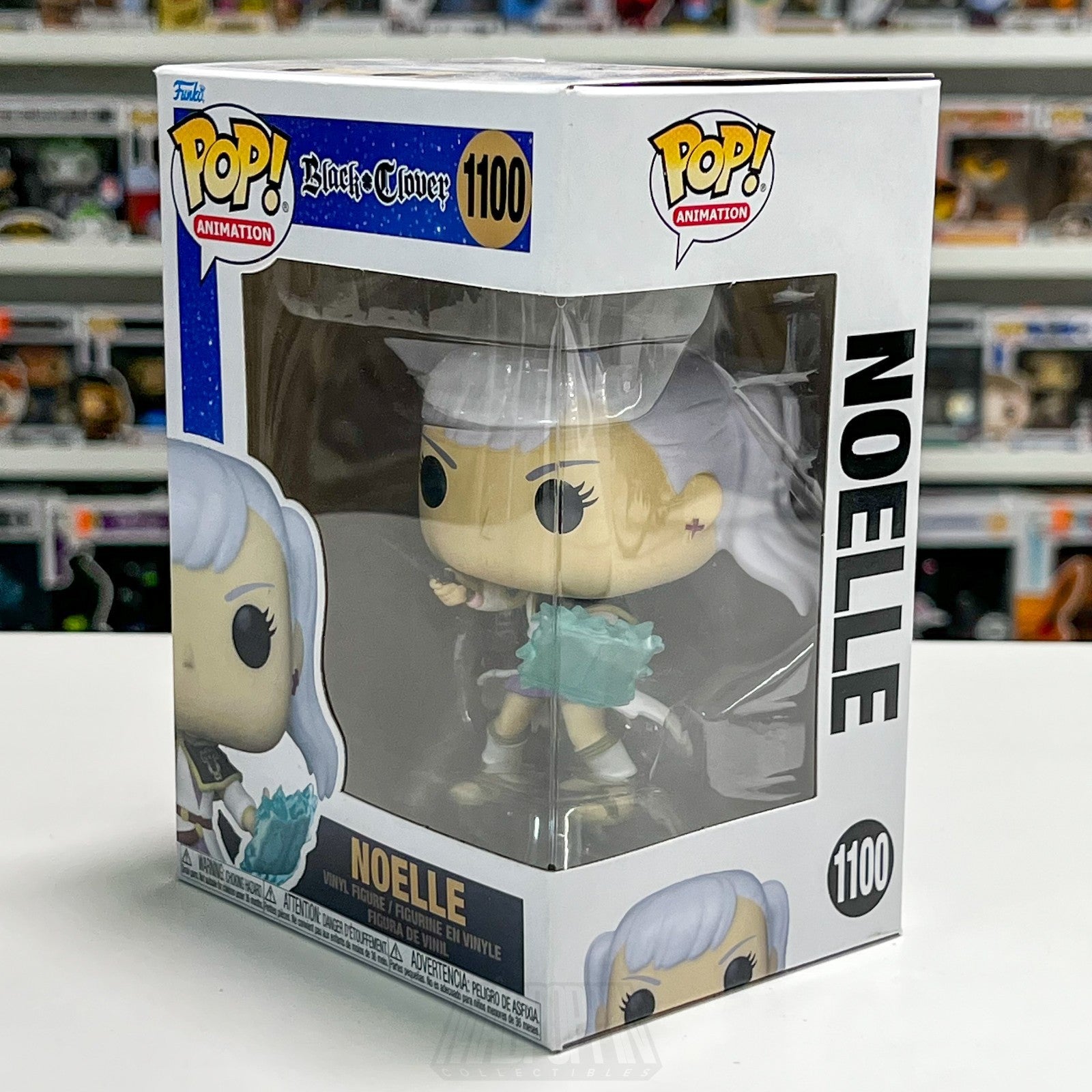 Funko Pop Anime Black Clover Noelle Silva 1100 Japanese Manga Vinyl Figure NIB1